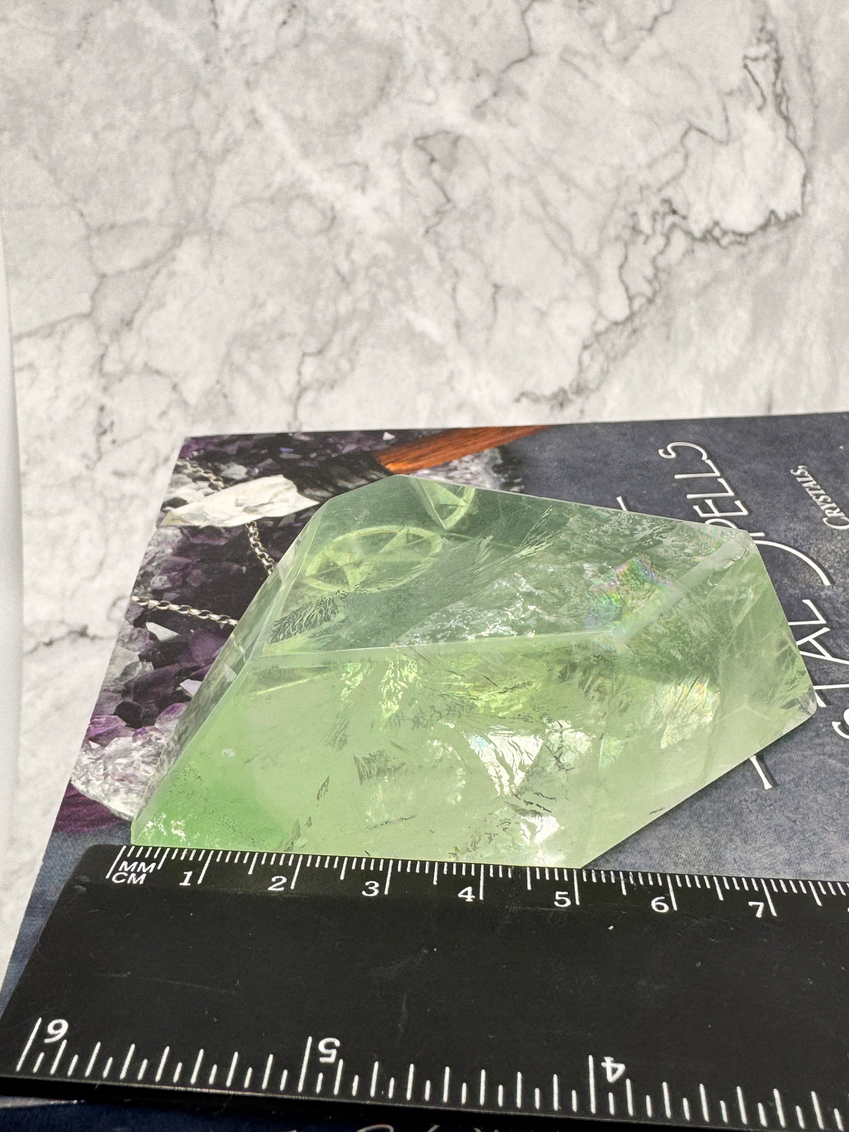 Green Fluorite Freeform 192g – Stone of Renewal, Focus and Heart Clarity