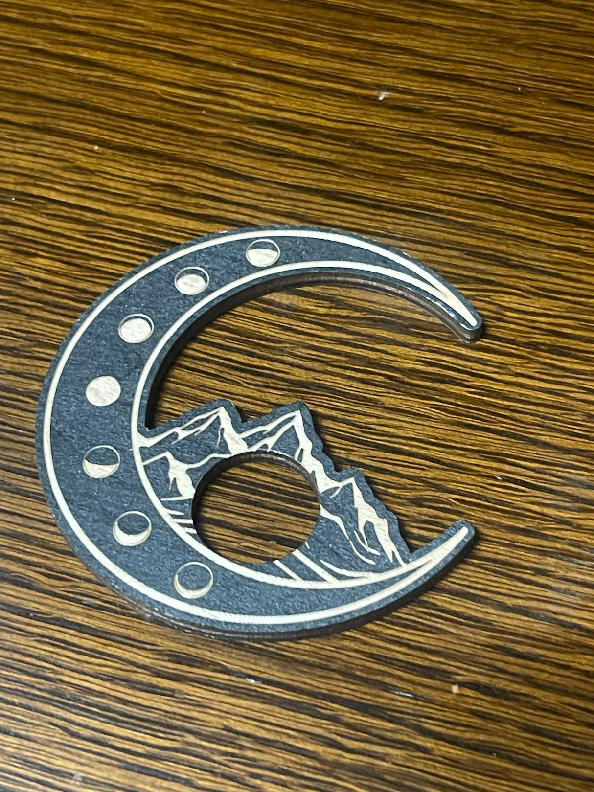 Rose Quartz Sphere on Moon Stand - “I radiate love, beauty, confidence and grace”.