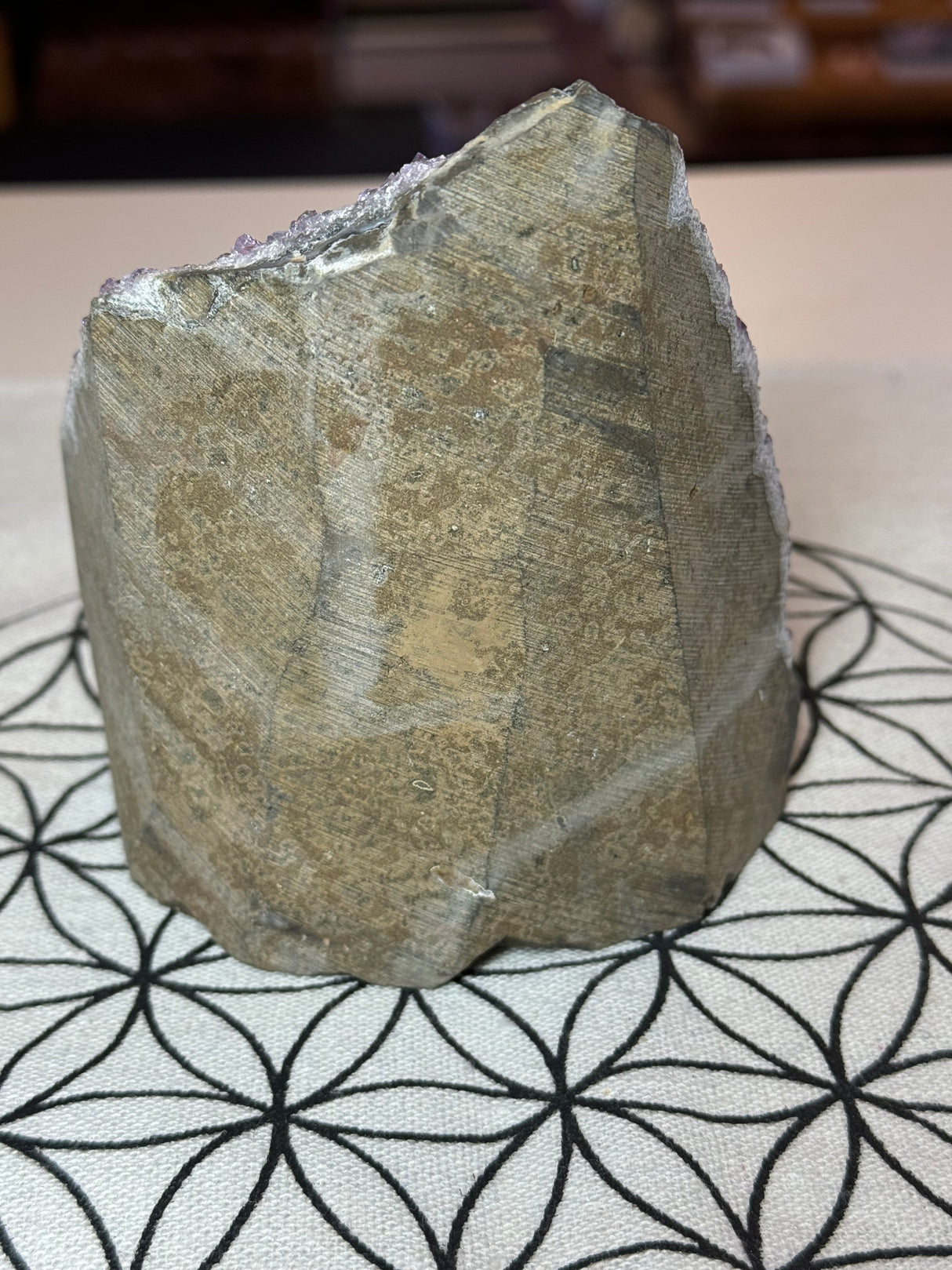 Amethyst Cluster 931g #31 - “I trust my intuition and allow it to guide me each day”