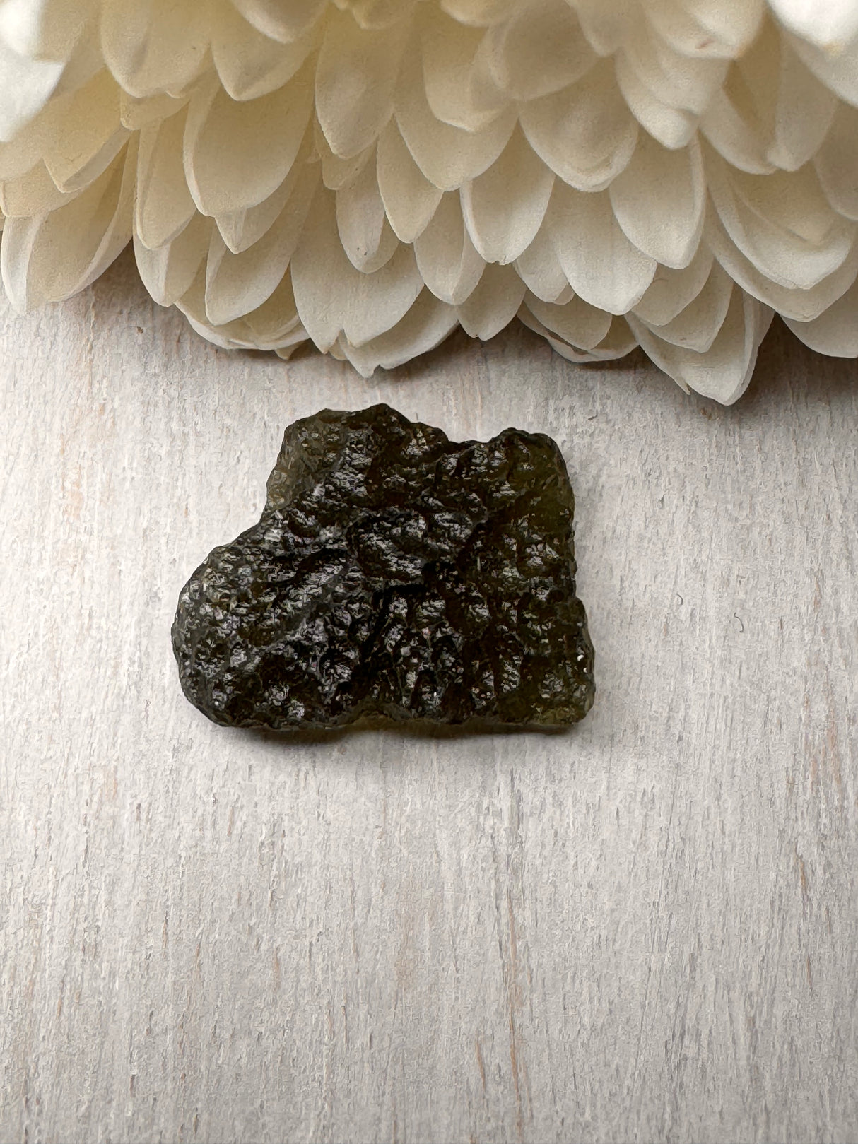 Moldavite Specimen #8 2.40g- Transformation & Protection