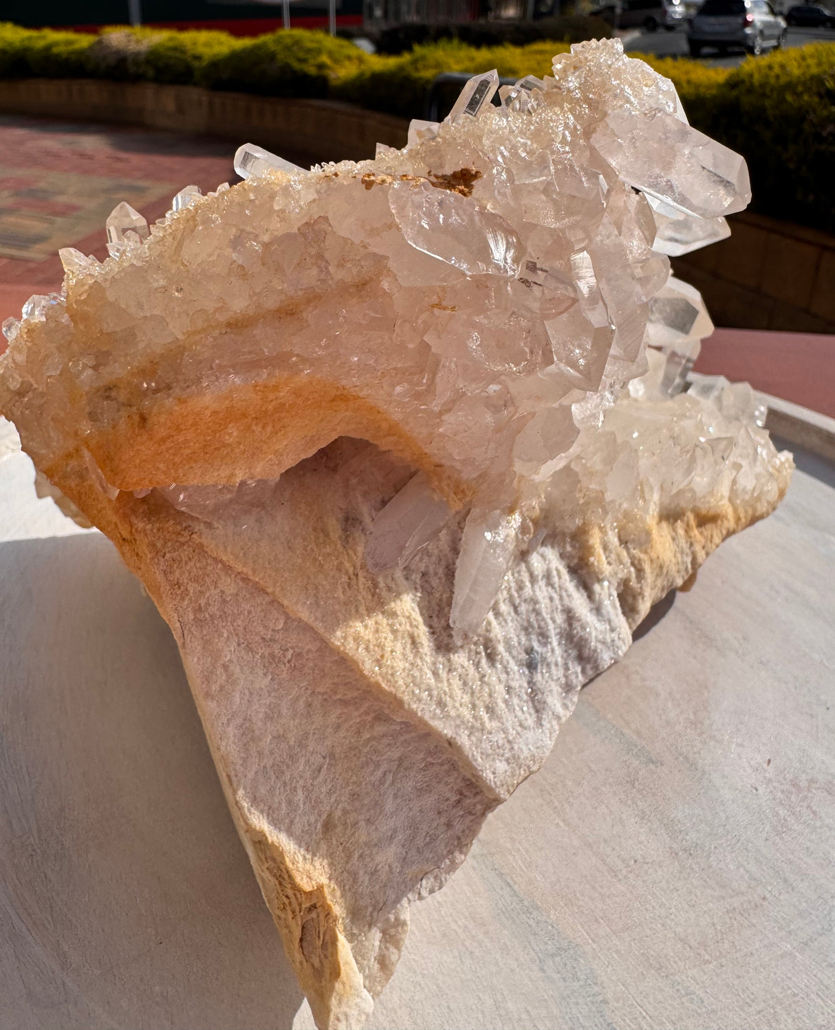 Large Himalayan Quartz Cluster – 5.3kg of Sparkling Crystal Formations