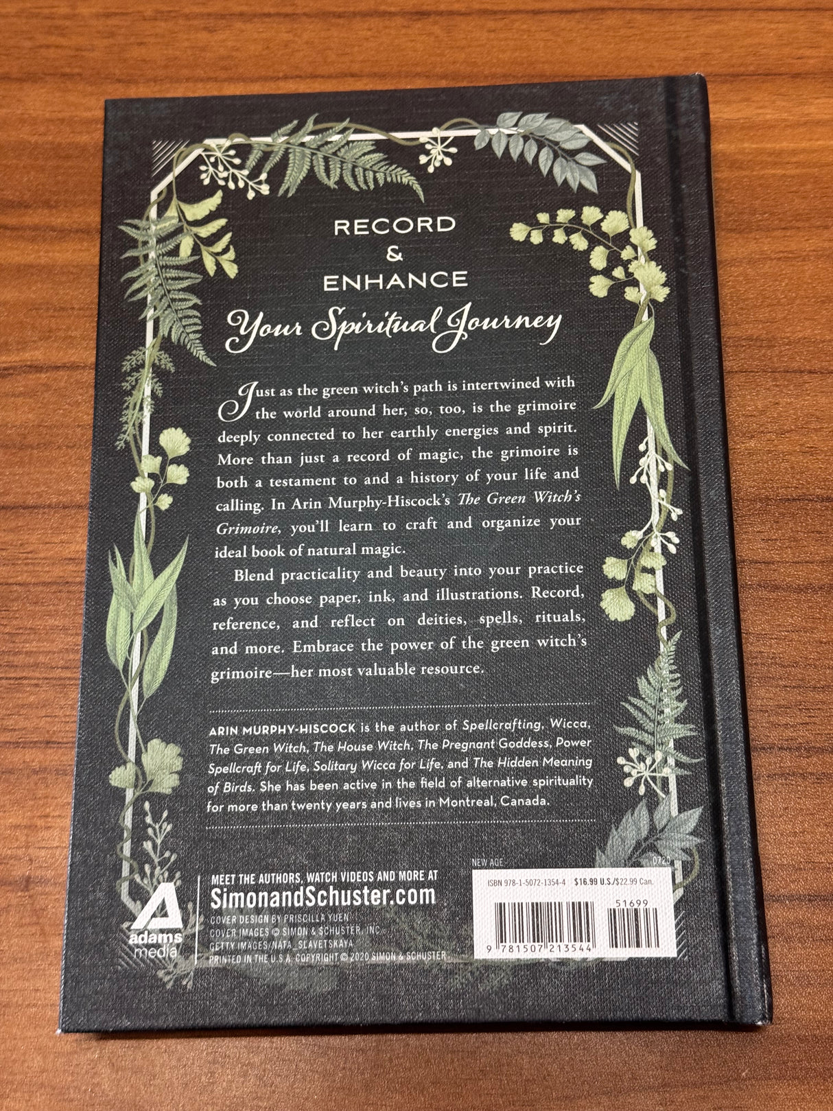 The Green Witch's Grimoire | Arun Murphy-Hiscock