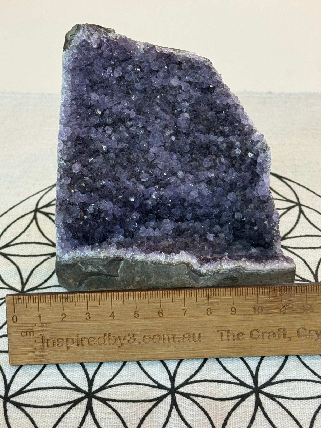 Amethyst Cluster 931g #31 - “I trust my intuition and allow it to guide me each day”