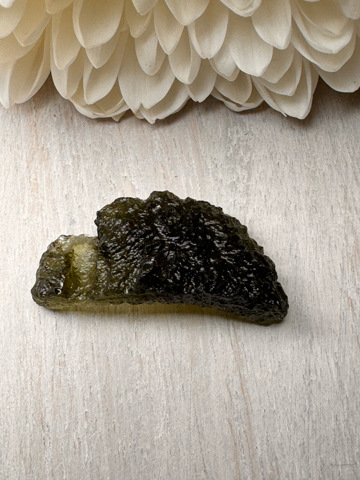 Moldavite Specimen #6 3.08g- Transformation & Protection