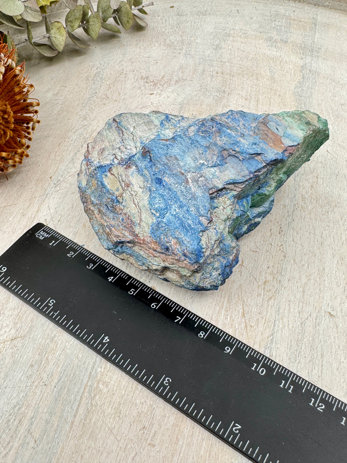Azurite with Malachite Specimen – 437g – Stone of Emotional Healing, Insight & Transformation