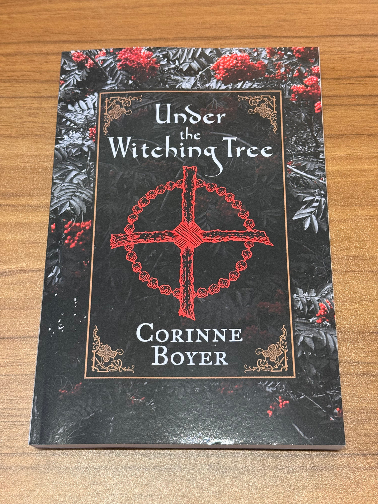 Tree magic and folklore book – Under the Witching Tree by Corinne Boyer cover