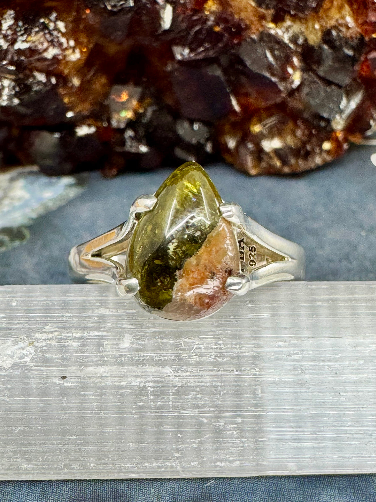 Watermelon Tourmaline Ring Size 7 – A Talisman of Heart Healing