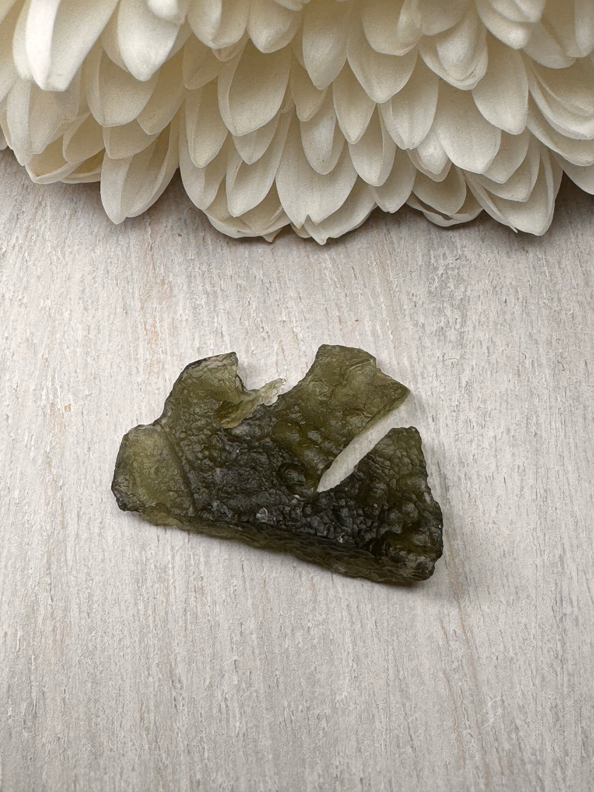Moldavite Specimen #4 2.60g- Transformation & Protection