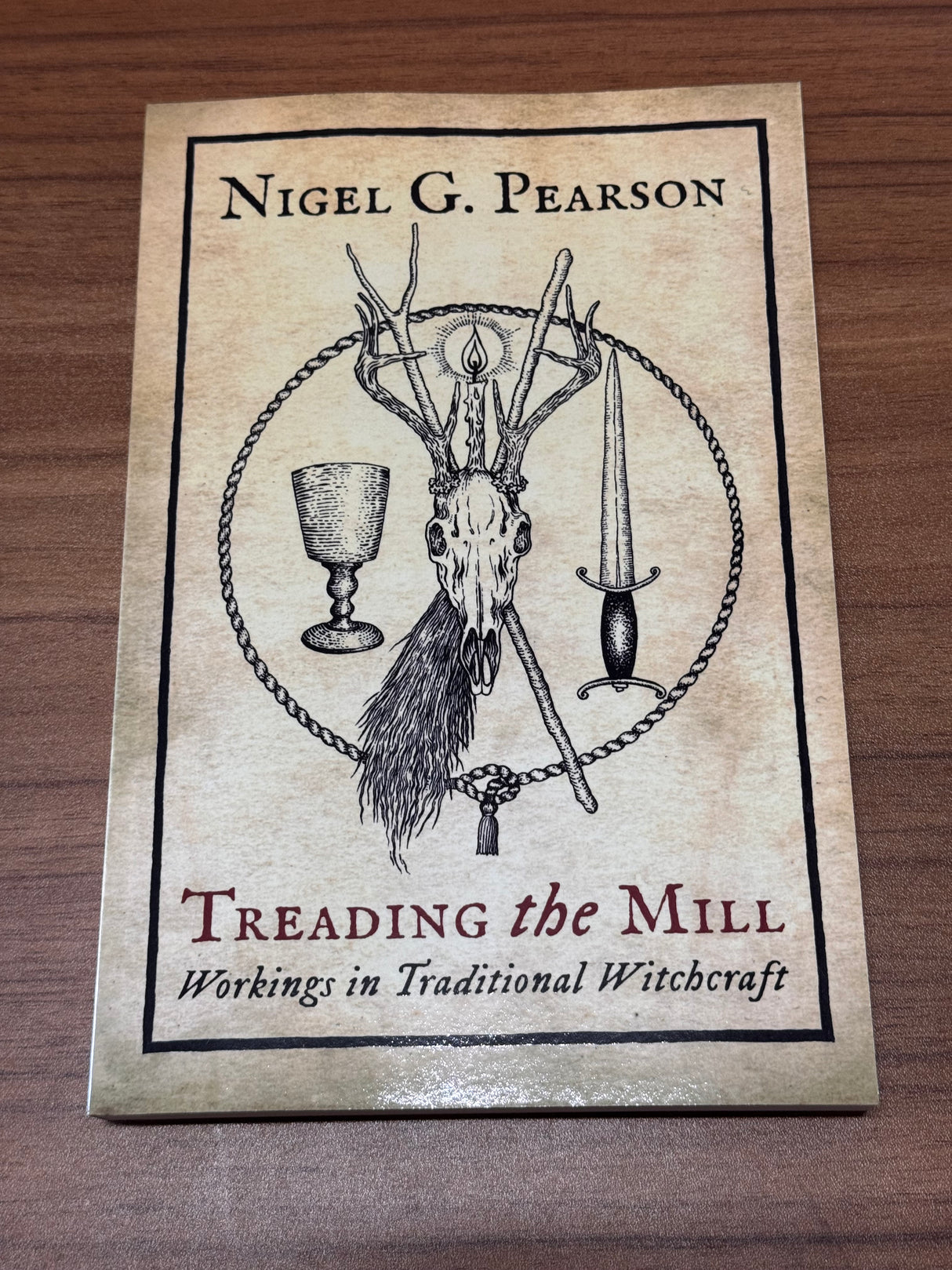 Treading the Mill book cover by Nigel G. Pearson – Workings in Traditional Witchcraft