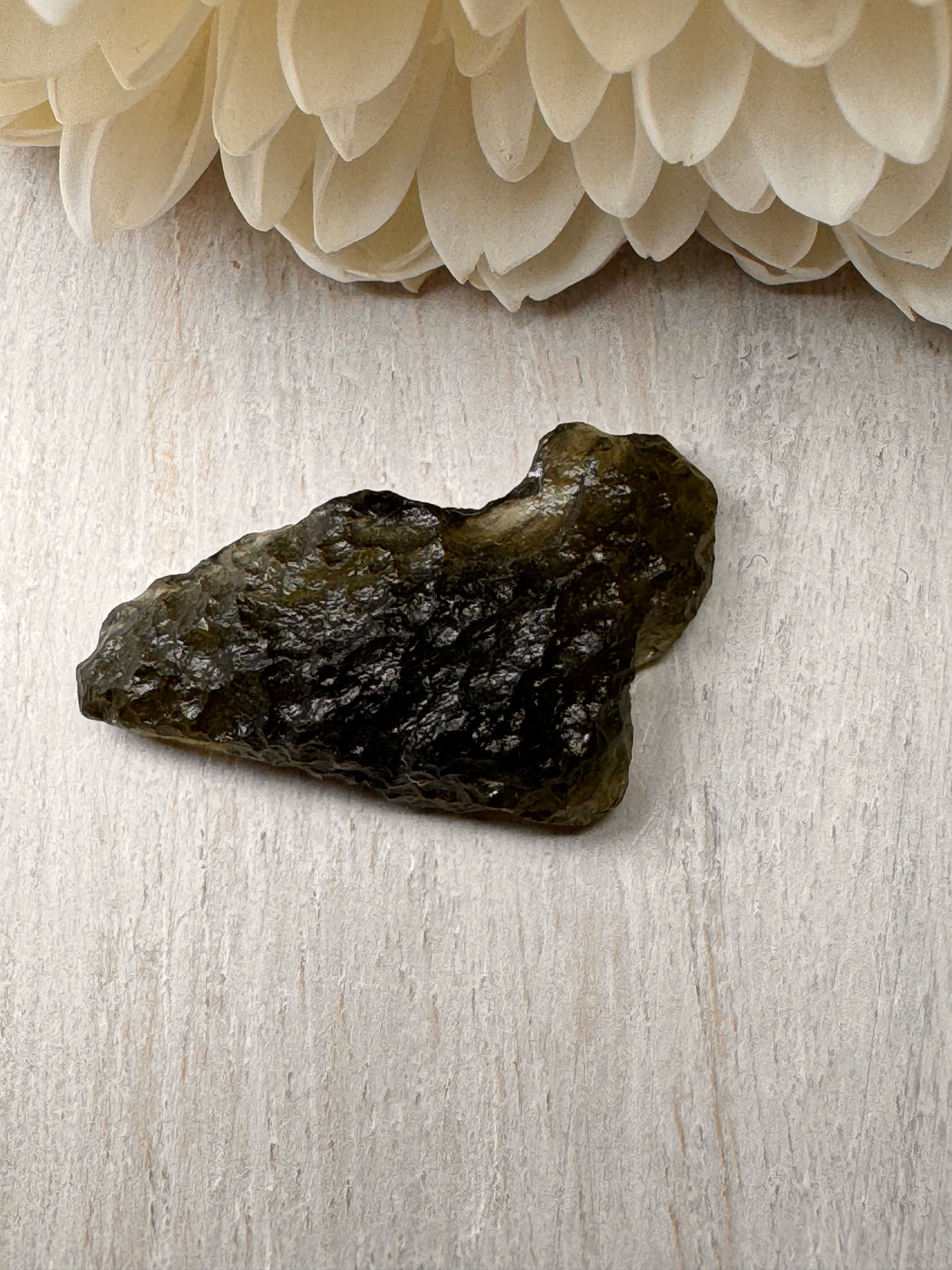 Moldavite Specimen #9 2.30g- Transformation & Protection