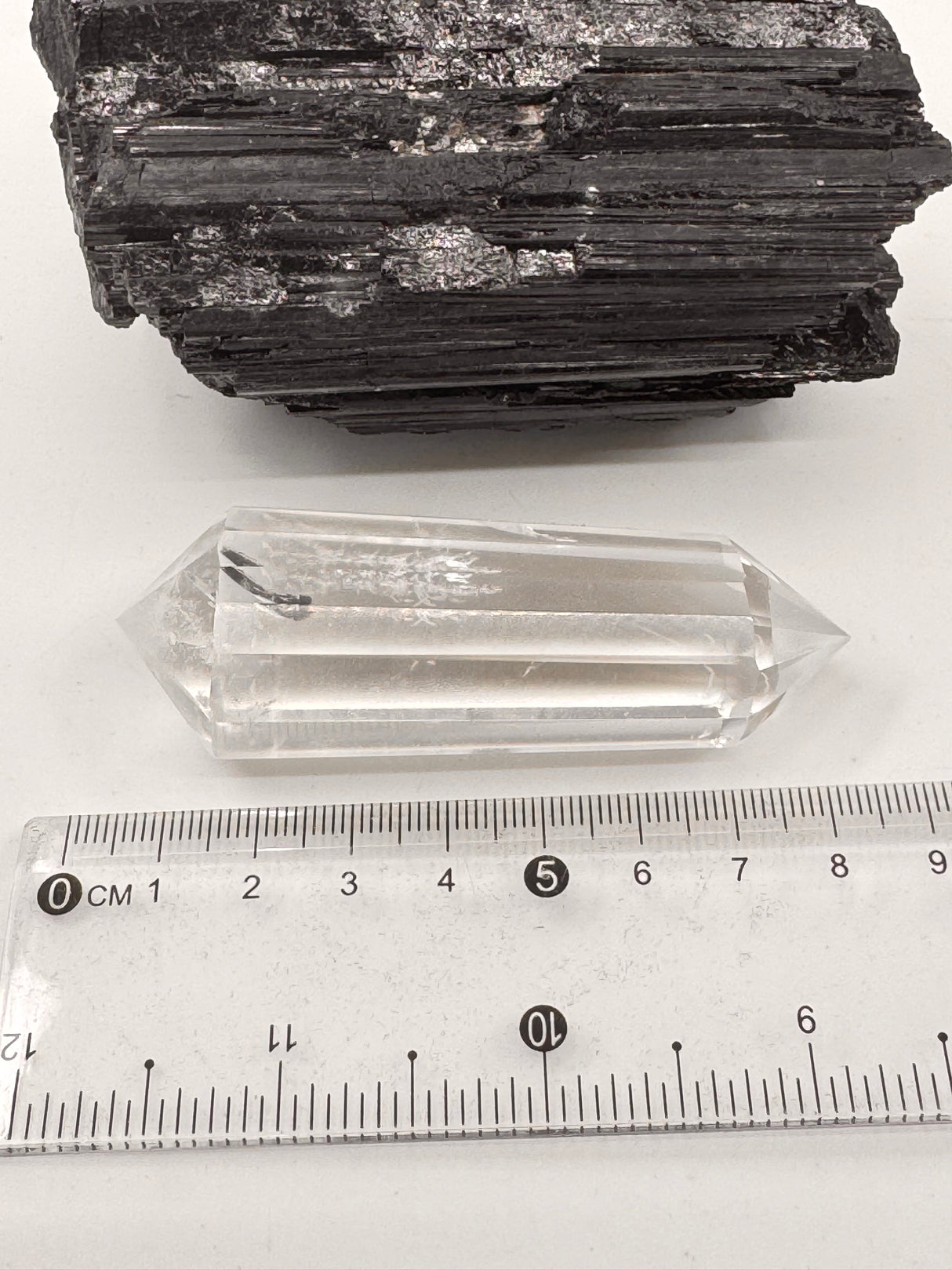 12-Sided Clear Quartz Vogel Wand – Master Healer and Light Encoder