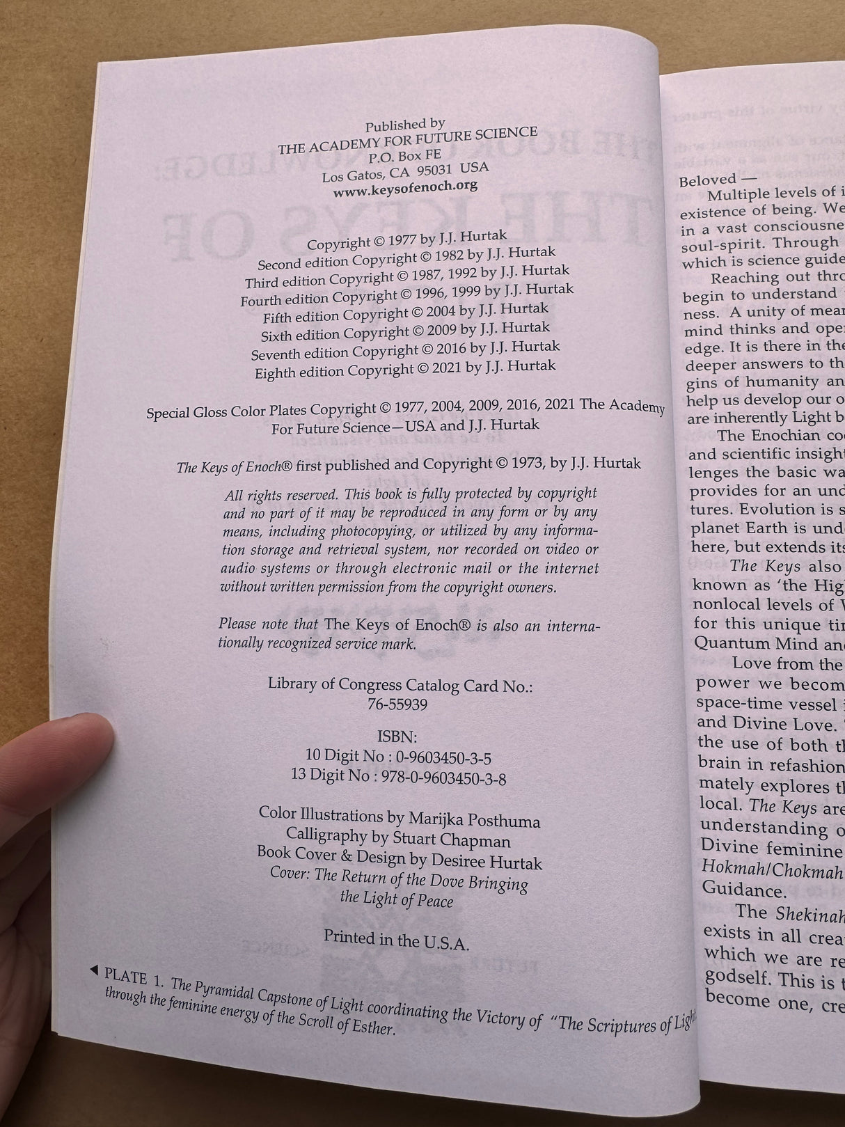 The Book of Knowledge: The Keys of Enoch - Dr. J.J. Hurtak