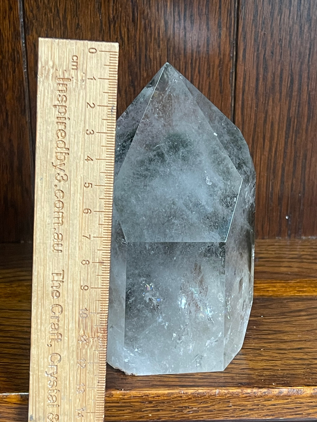 Garden Quartz (Lodalite) Generator - 860g - “ I let go of past hurt and allow myself to heal” .