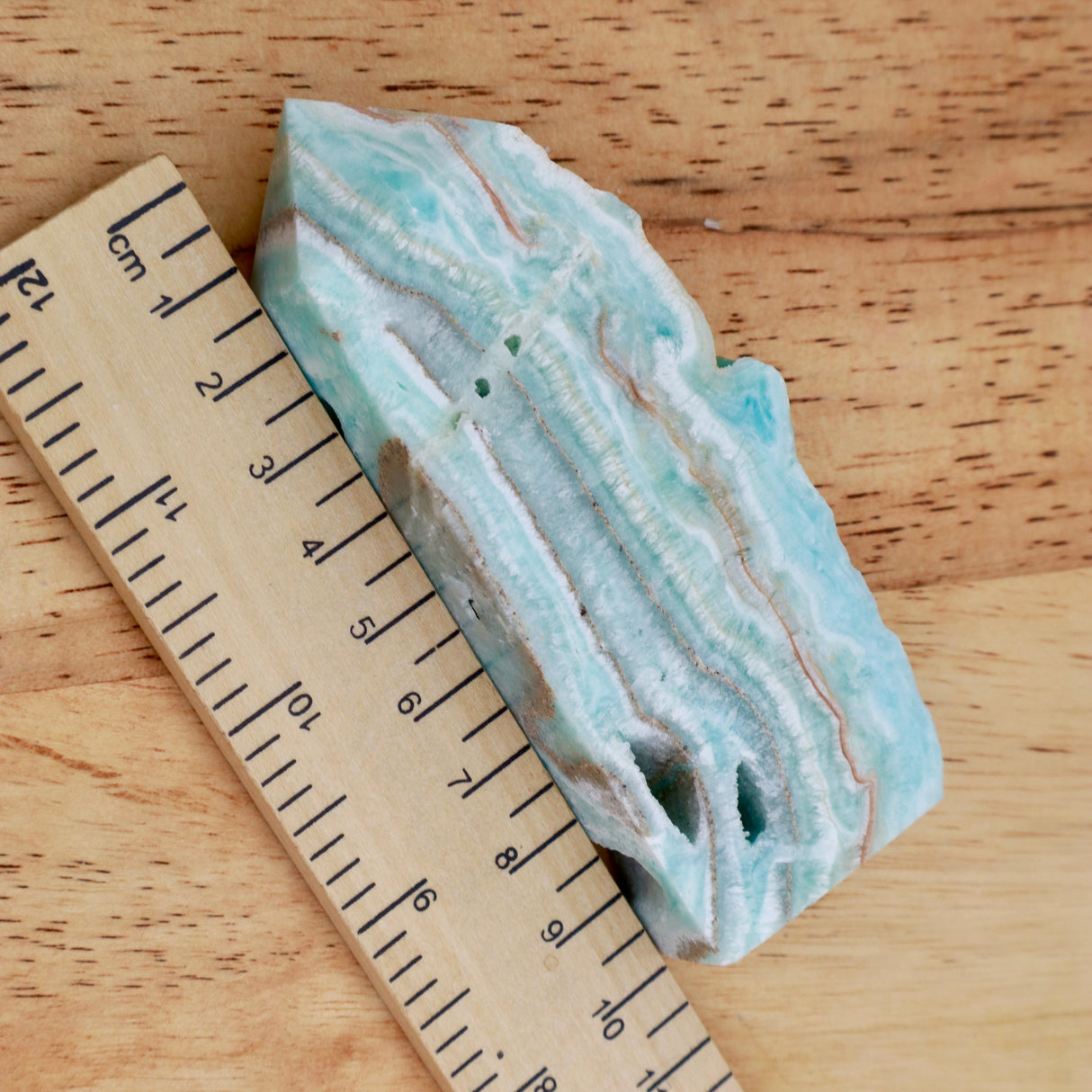 Hemimorphite Freeform Point | 10.5cm | 186g | Truth & Emotional Healing
