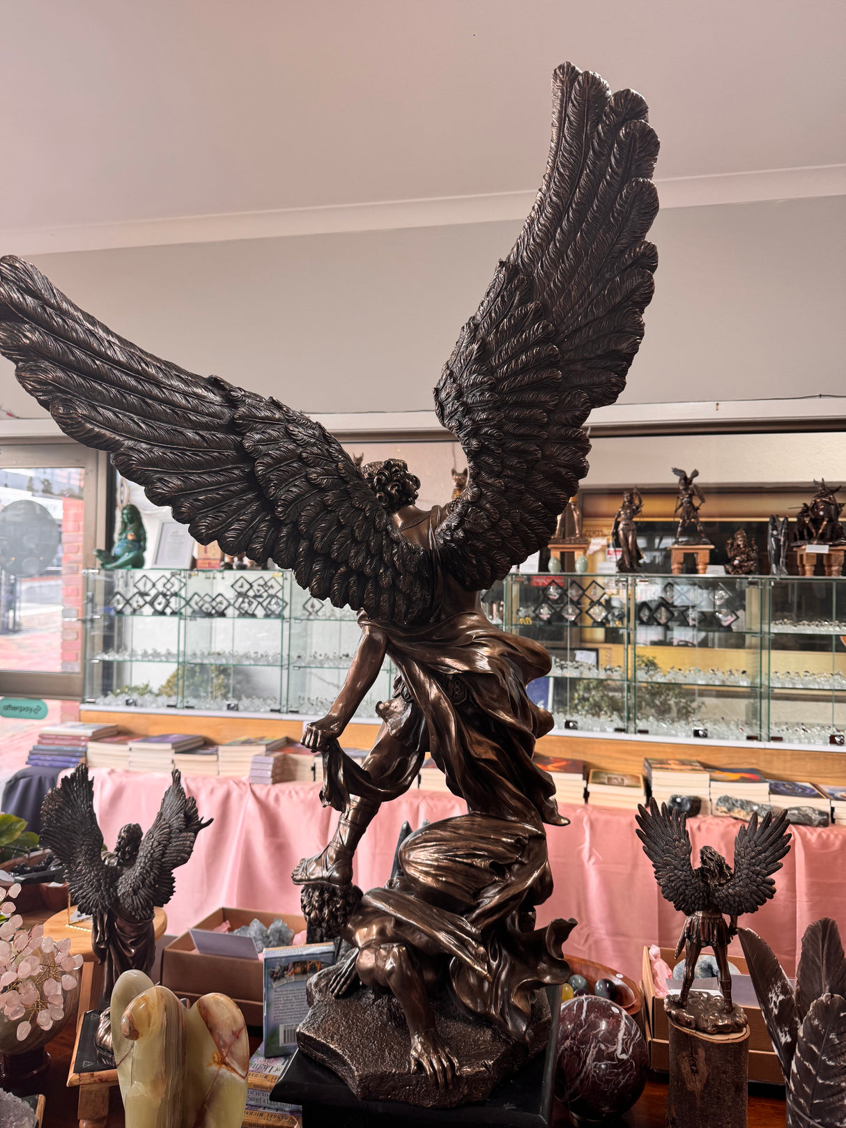 Huge Archangel Michael Statue – Protector & Warrior of Light