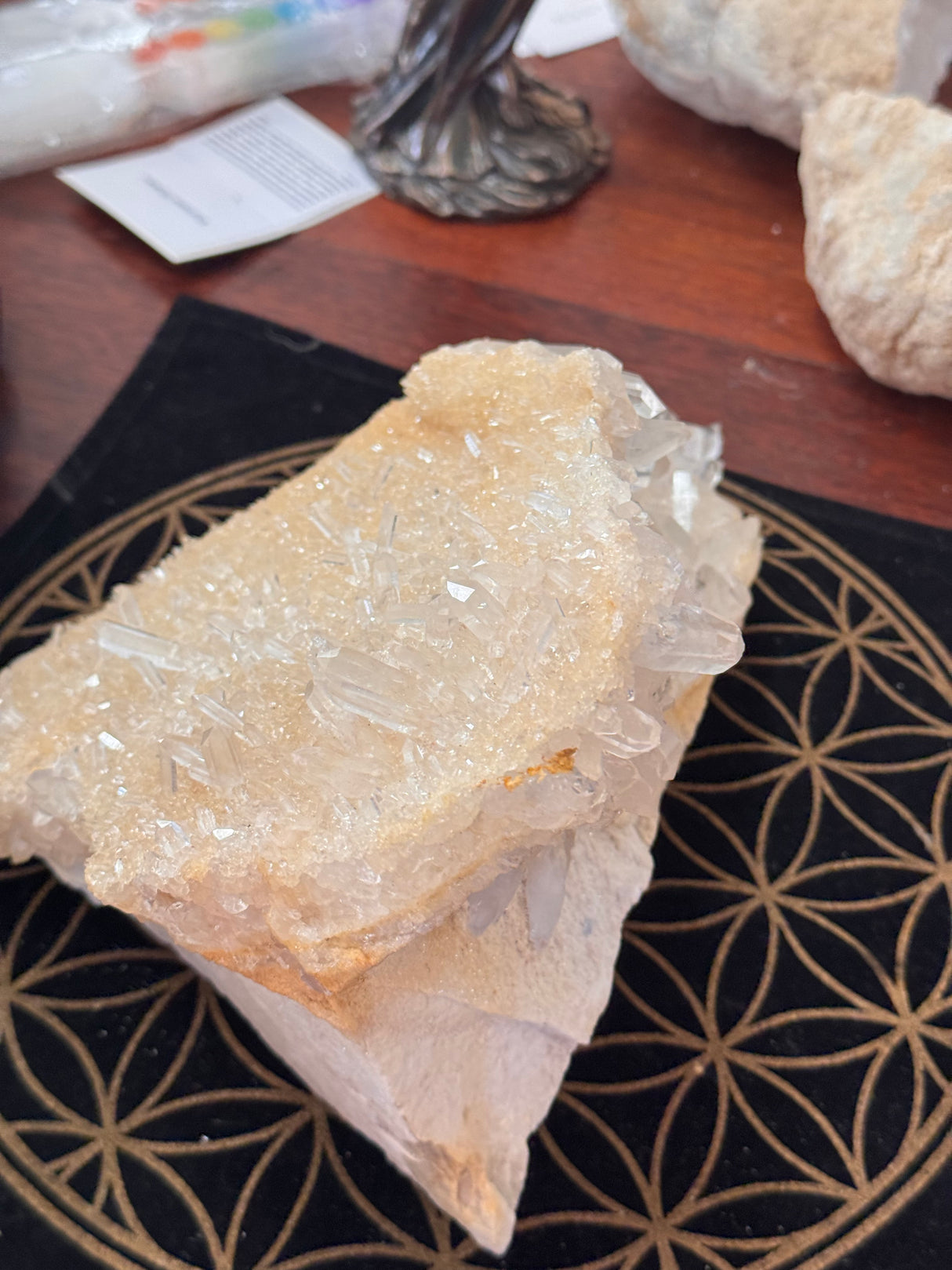 Large Himalayan Quartz Cluster – 5.3kg of Sparkling Crystal Formations