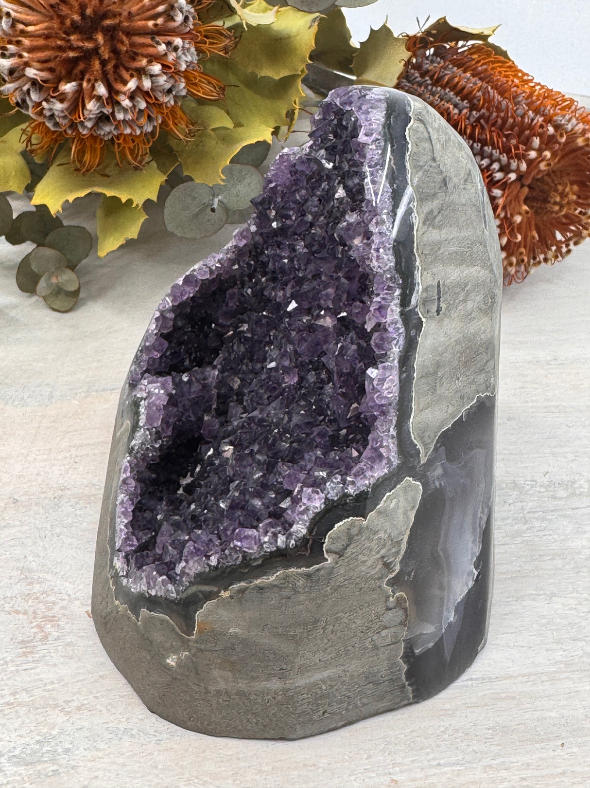 Amethyst Cluster | Healing Crystal of Peace & Protection | 1.014Kilo