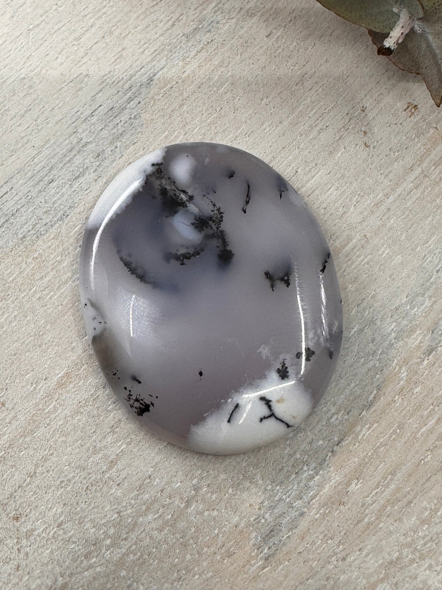 Dendritic Agate Cabochon | Nature’s Stone for Jewellery & Craft