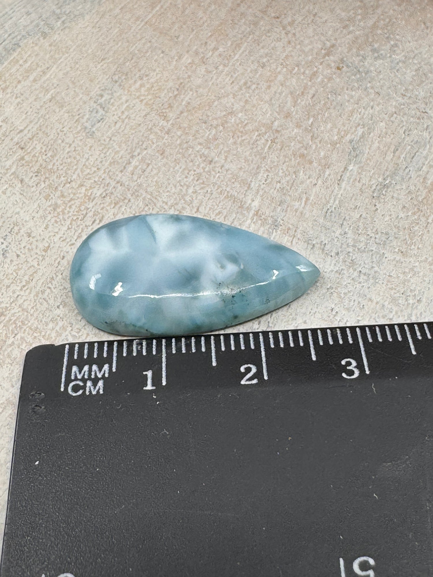 Larimar Cabochon | Ocean Blue Crystals for Jewellery & Craft