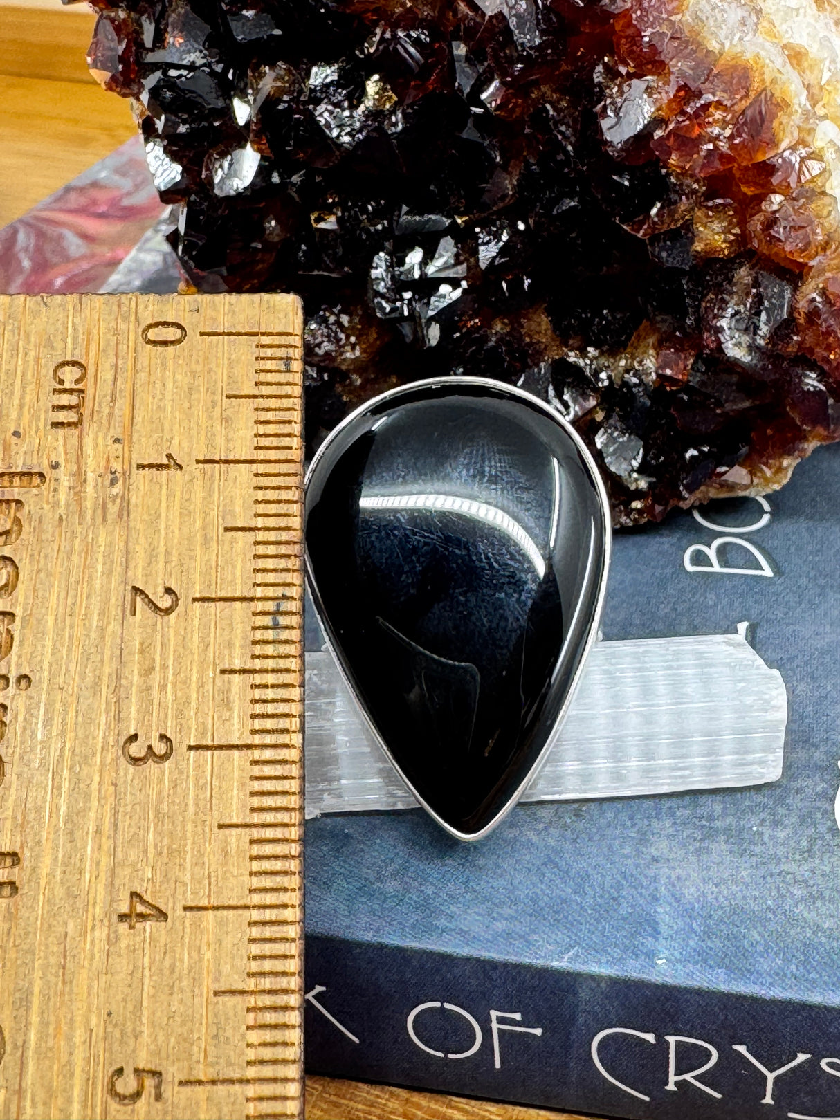 Black Onyx Ring Size 9 -"I am focused and can do anything I set my mind to."