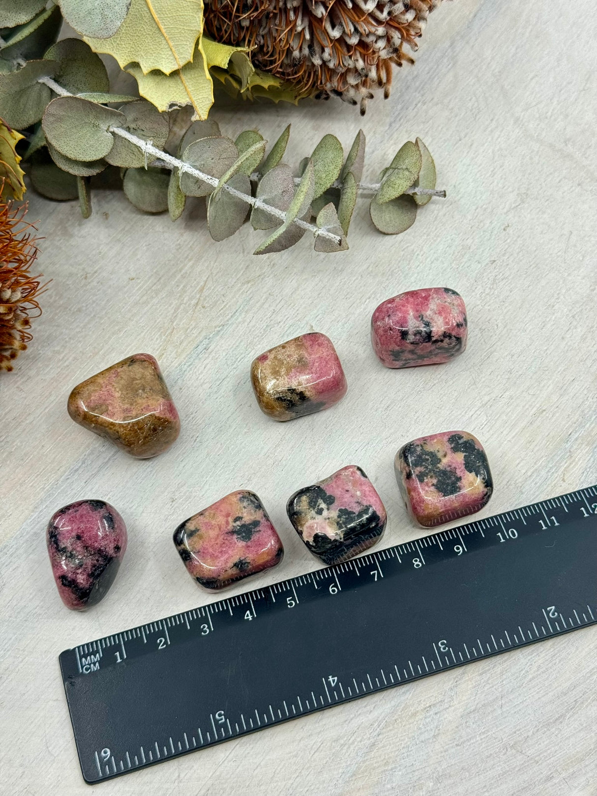 Rhodonite Tumbled Stone – Stone of Compassion, Forgiveness & Emotional Balance