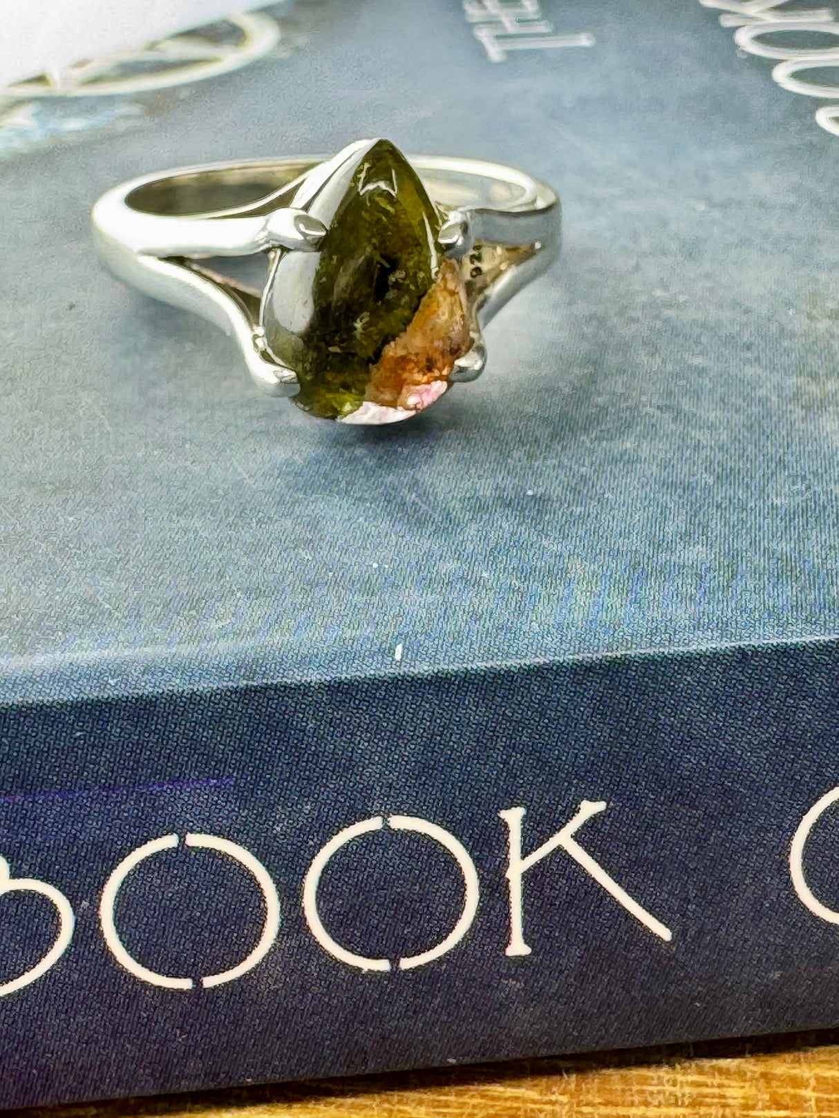 Watermelon Tourmaline Ring Size 7 – A Talisman of Heart Healing