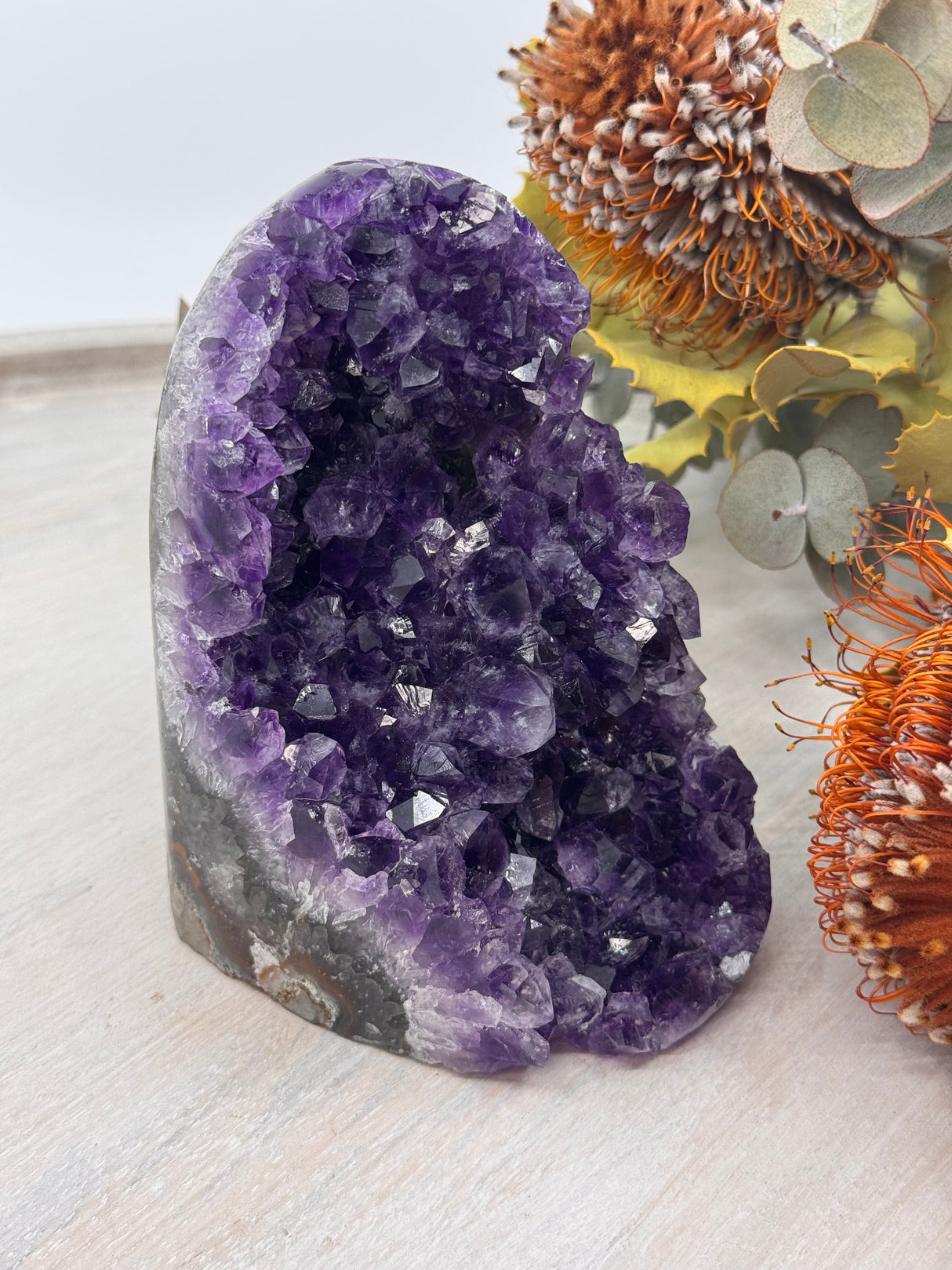 Amethyst Cluster | Healing Crystal of Peace & Protection | 879g