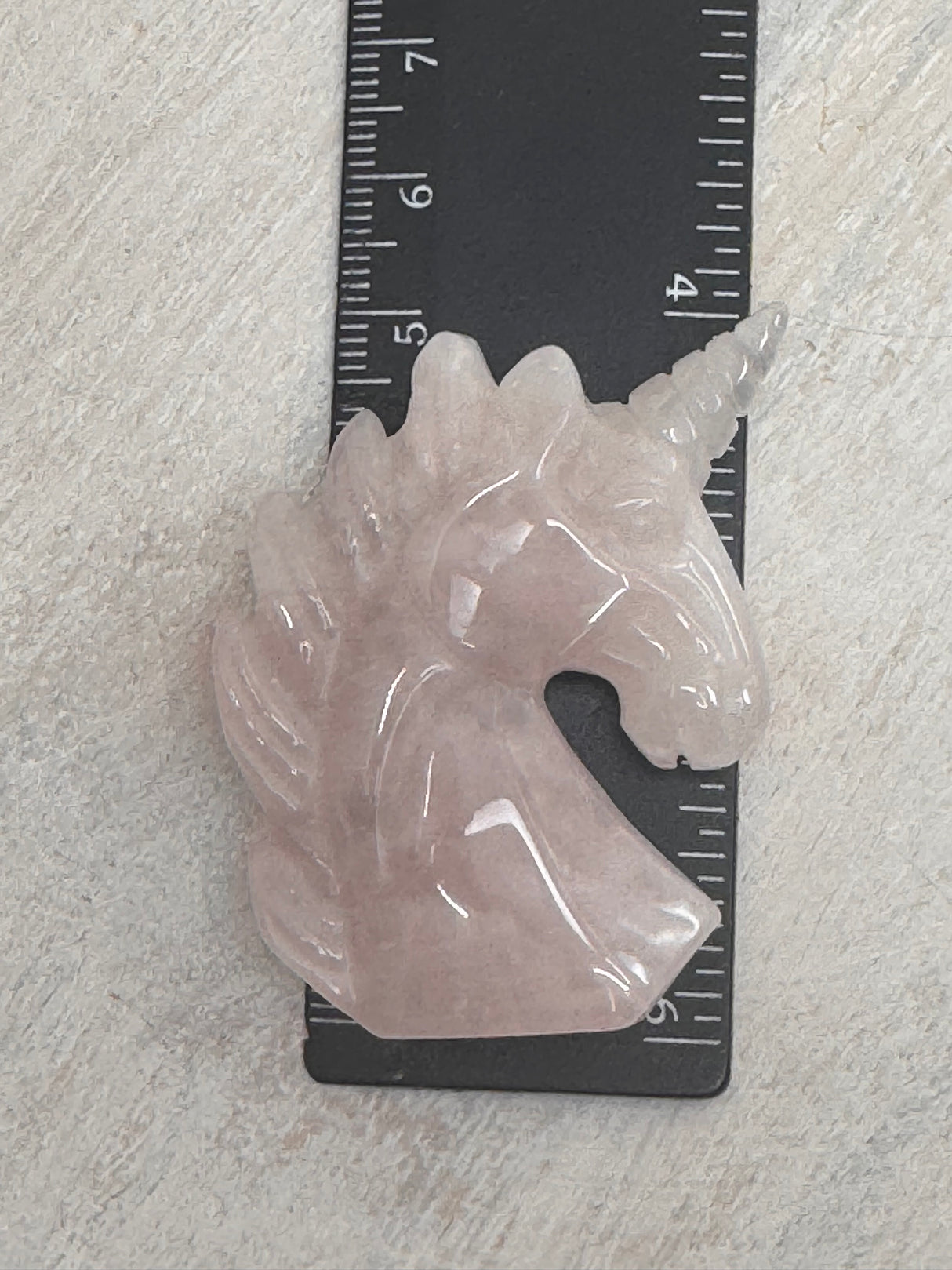 Rose Quartz Unicorn Carving – Crystal of Love & Magic | Inspired By 3