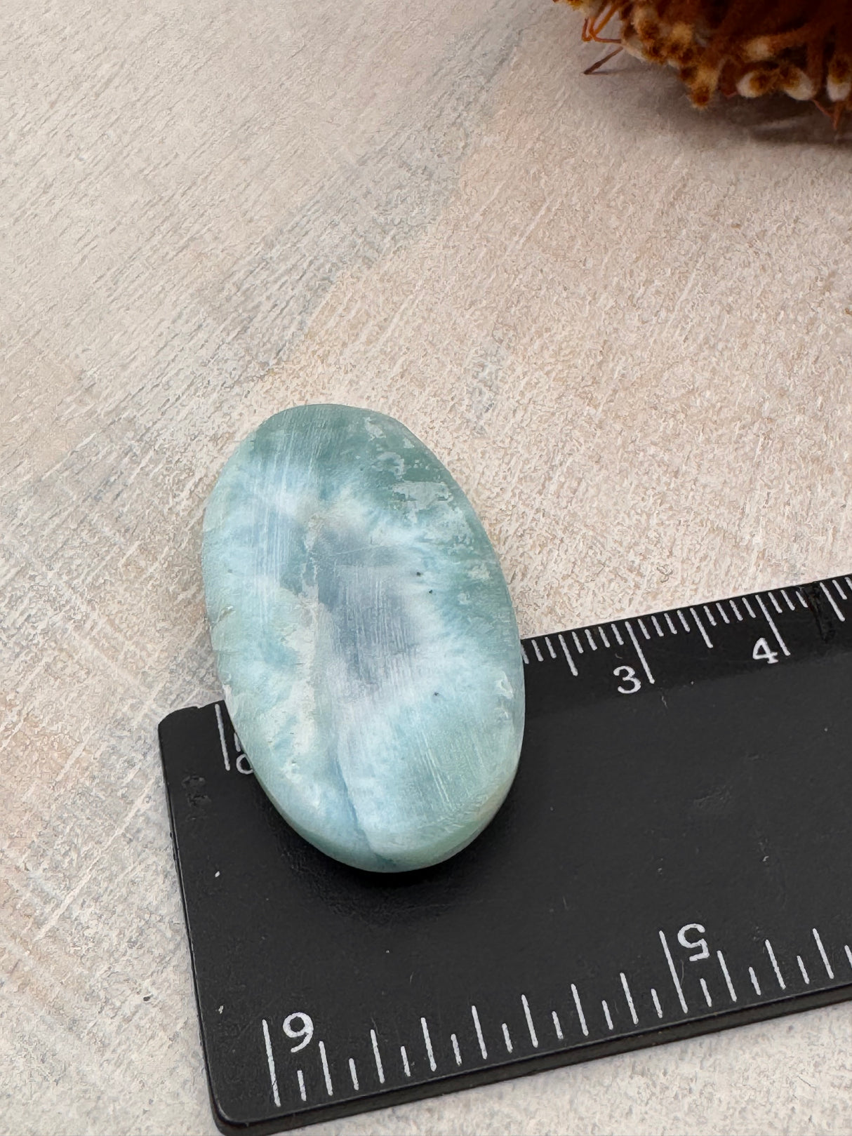 Larimar Cabochon | Ocean Blue Crystals for Jewellery & Craft