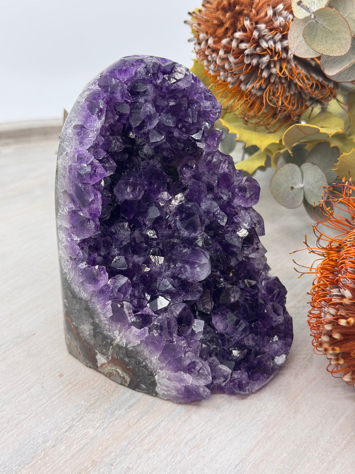 Amethyst Cluster | Healing Crystal of Peace & Protection | 879g