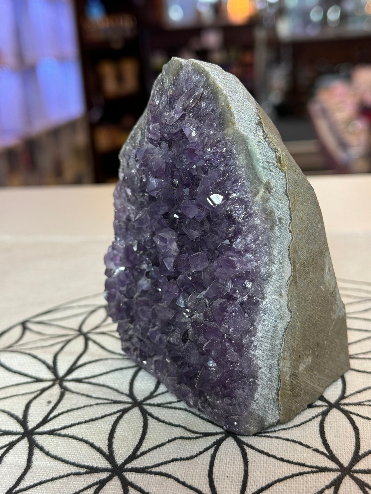 Amethyst Cluster 770g #35 - “I trust my intuition and allow it to guide me each day”