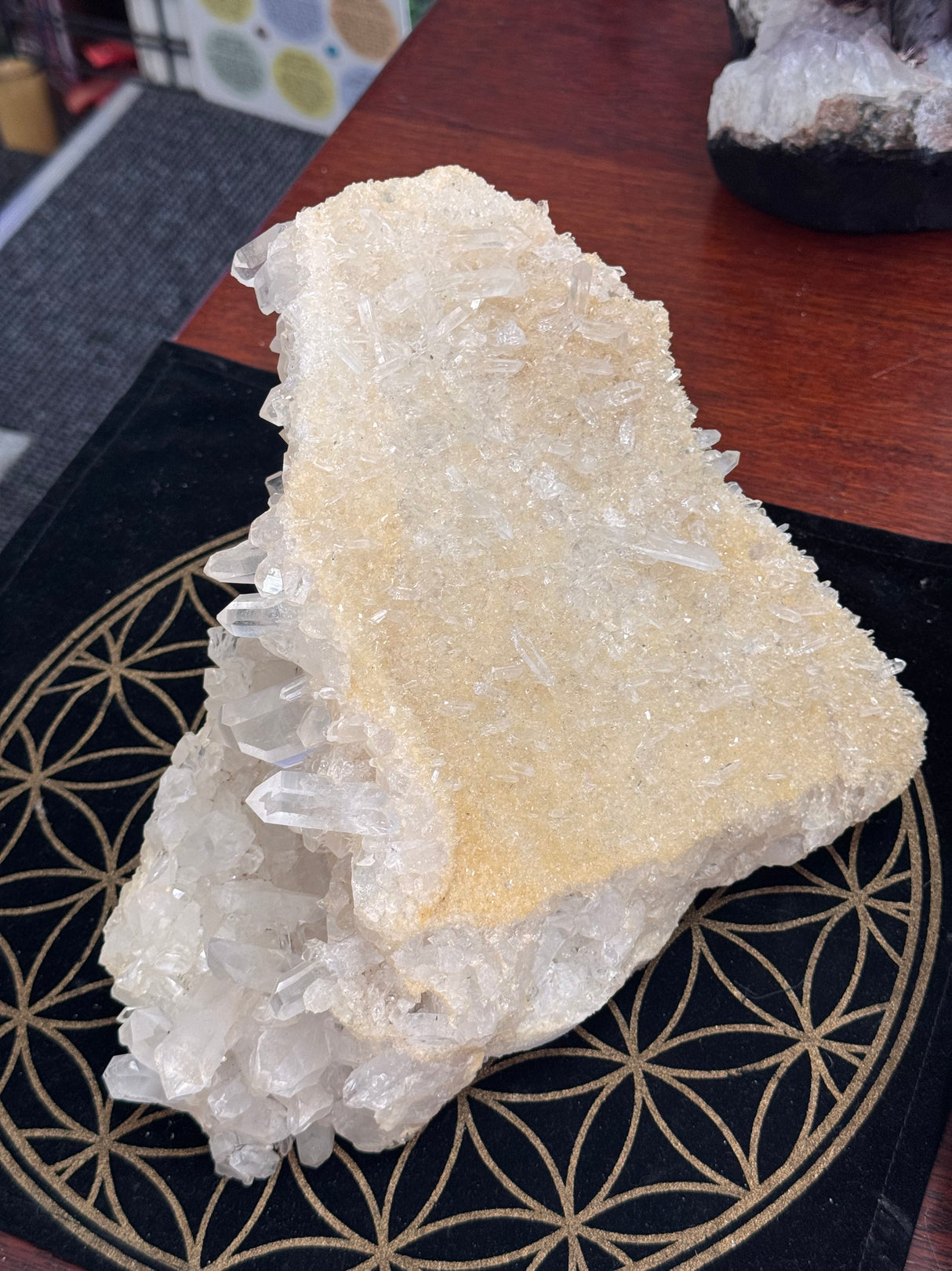 Large Himalayan Quartz Cluster – 5.3kg of Sparkling Crystal Formations