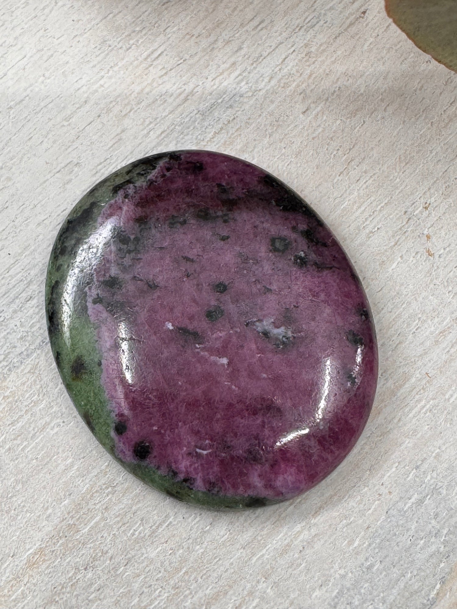 Ruby Zoisite Cabochon| Jewellery & Healing Stone of Vitality