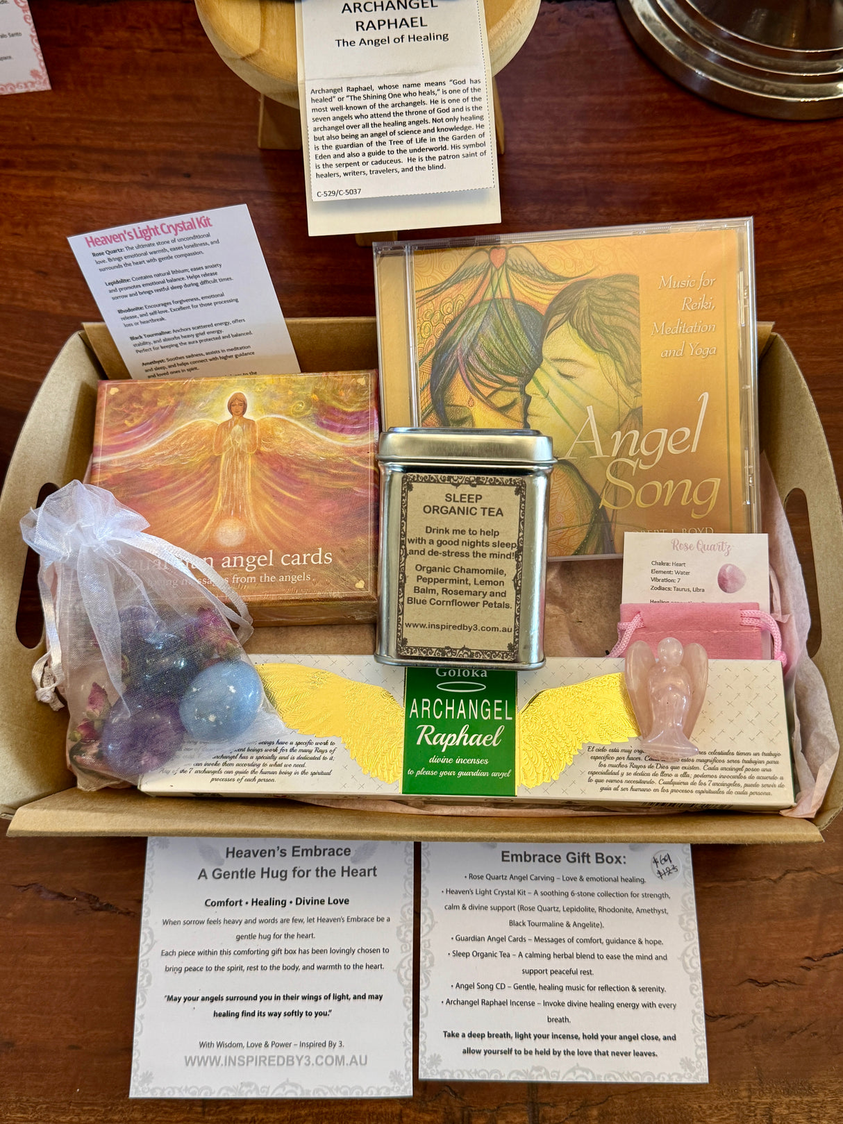 Heaven’s Embrace – Angel Comfort Gift Box - A Gentle Hug for the Heart