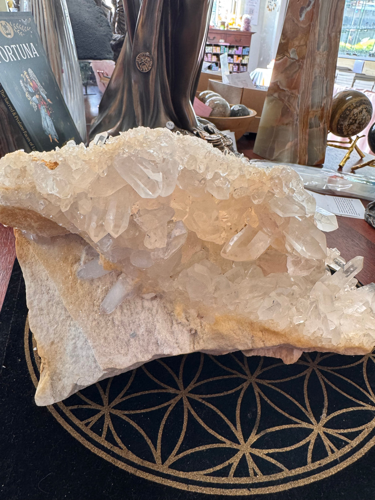 Large Himalayan Quartz Cluster – 5.3kg of Sparkling Crystal Formations