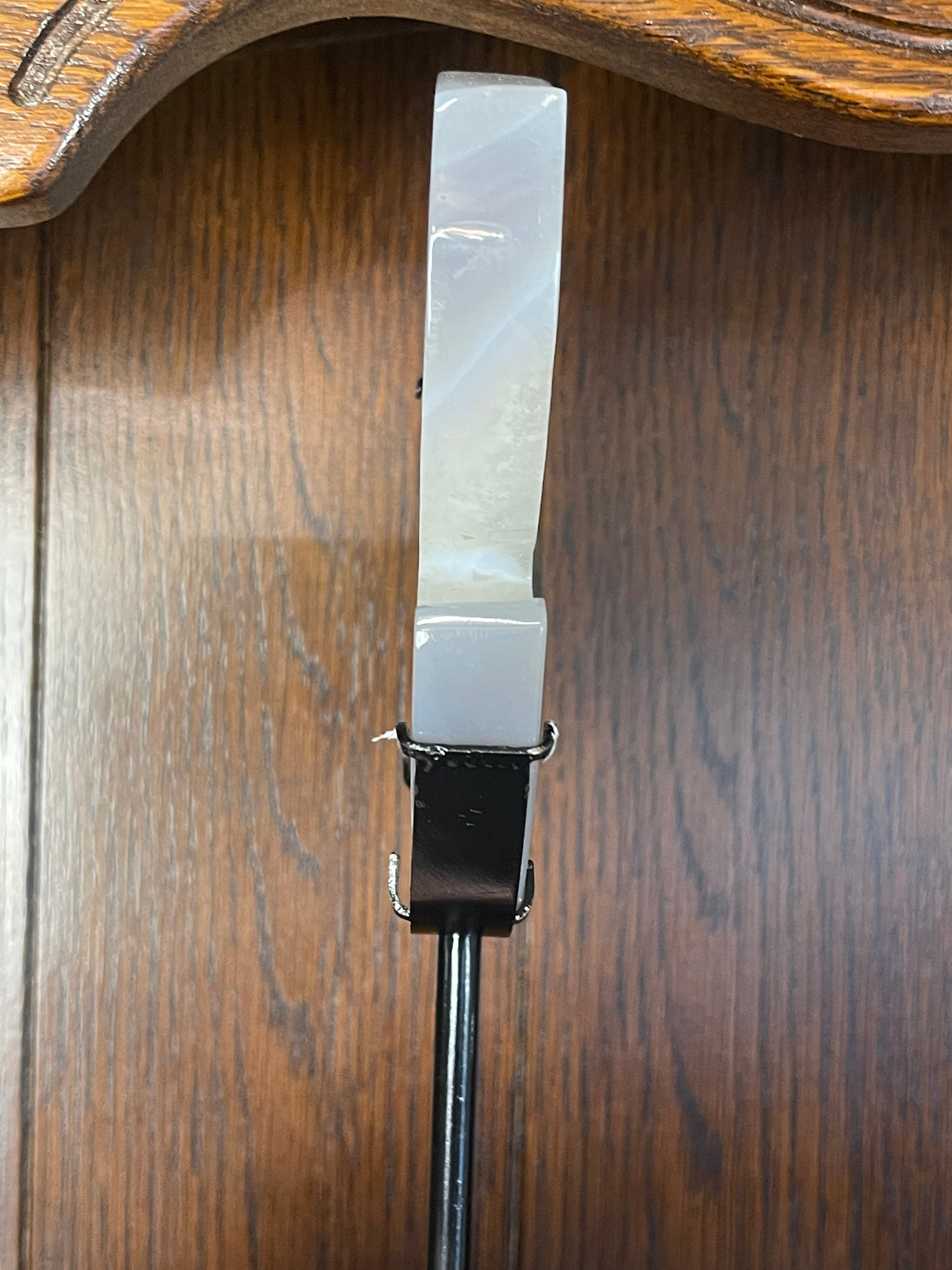 Blue Agate Druzy Fairy 30cm- "I am at peace with myself and the world around me."