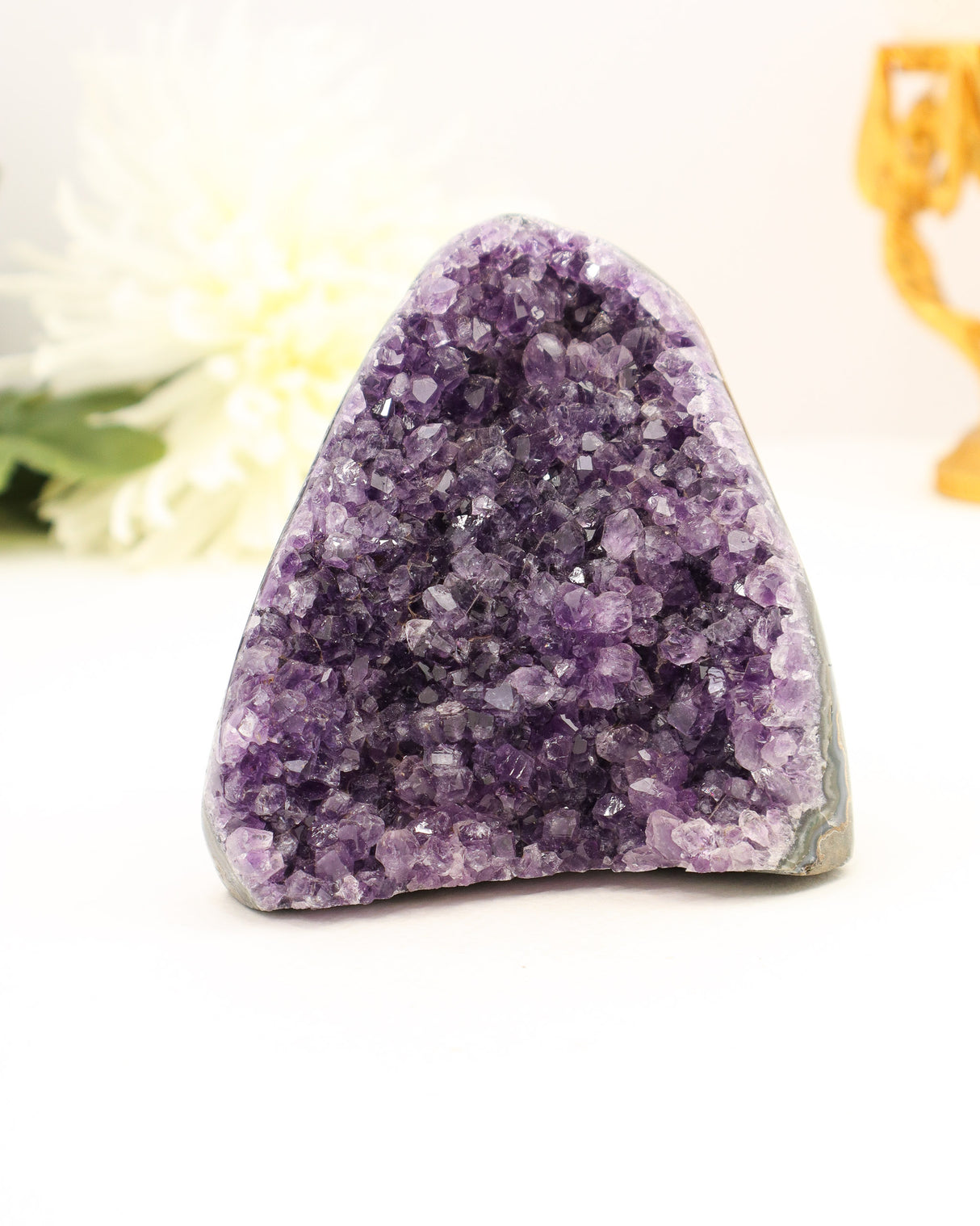 Amethyst Druzy Cluster | 13cm | 738g | Calm & Protection