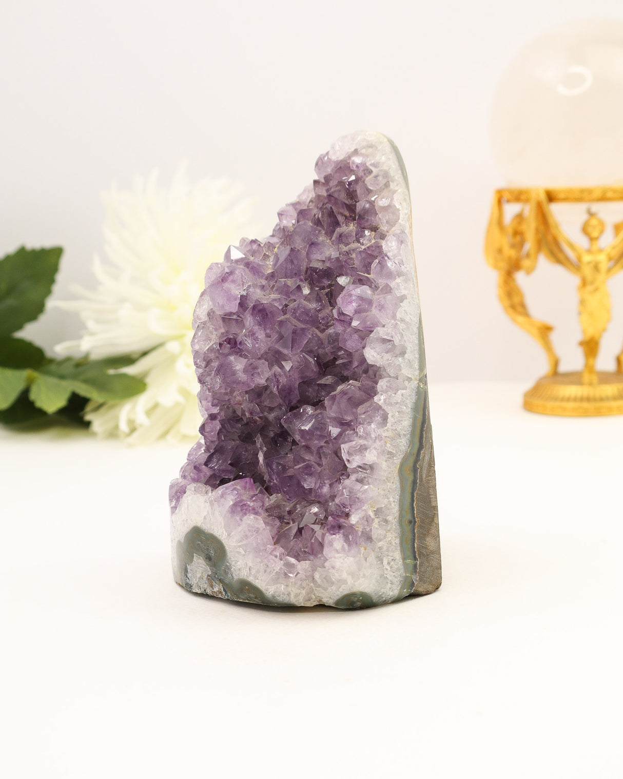 Amethyst Cluster | 14cm | 1231g | Protection • Intuition • Healing