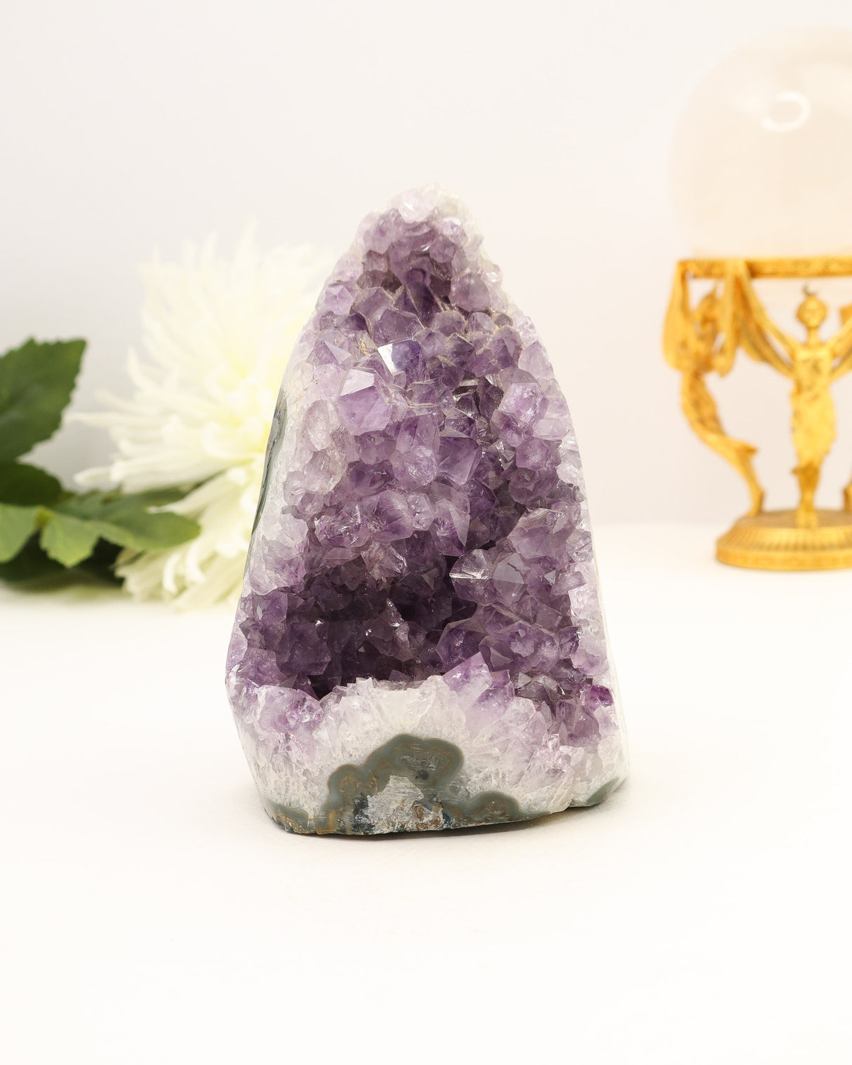 Amethyst Cluster | 14cm | 1231g | Protection • Intuition • Healing