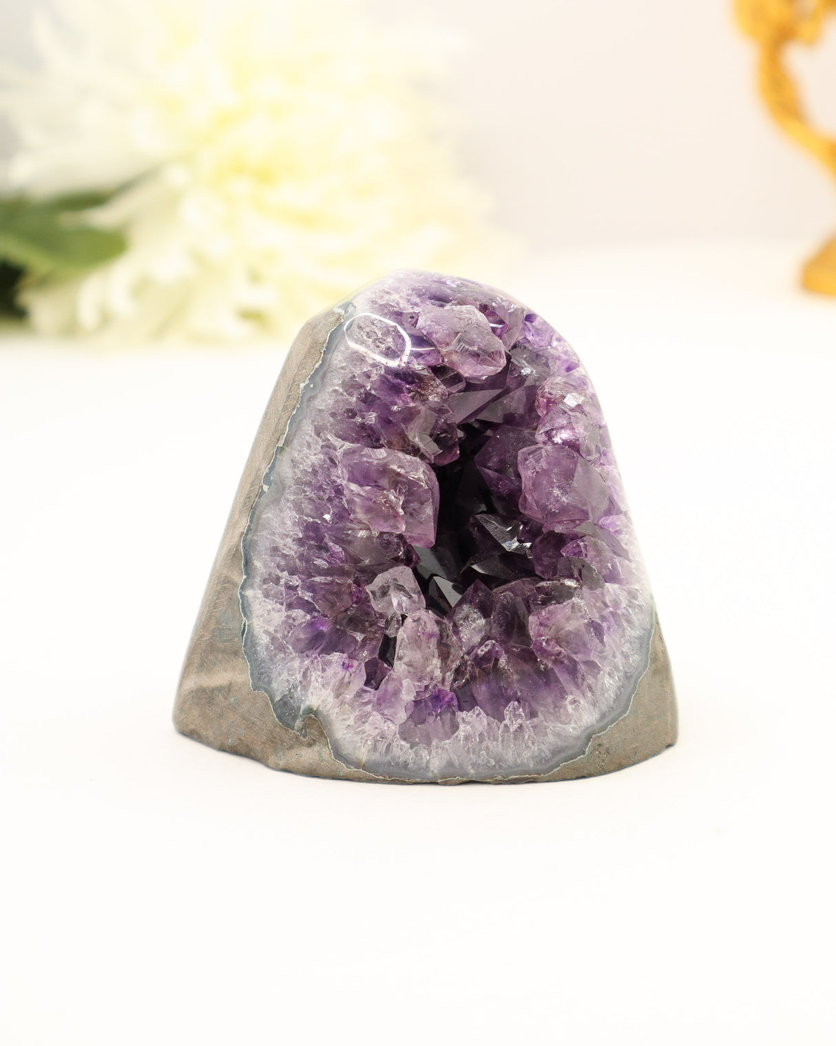 Amethyst Cave Cluster | 8cm | 416g | Protection • Calm • Intuition
