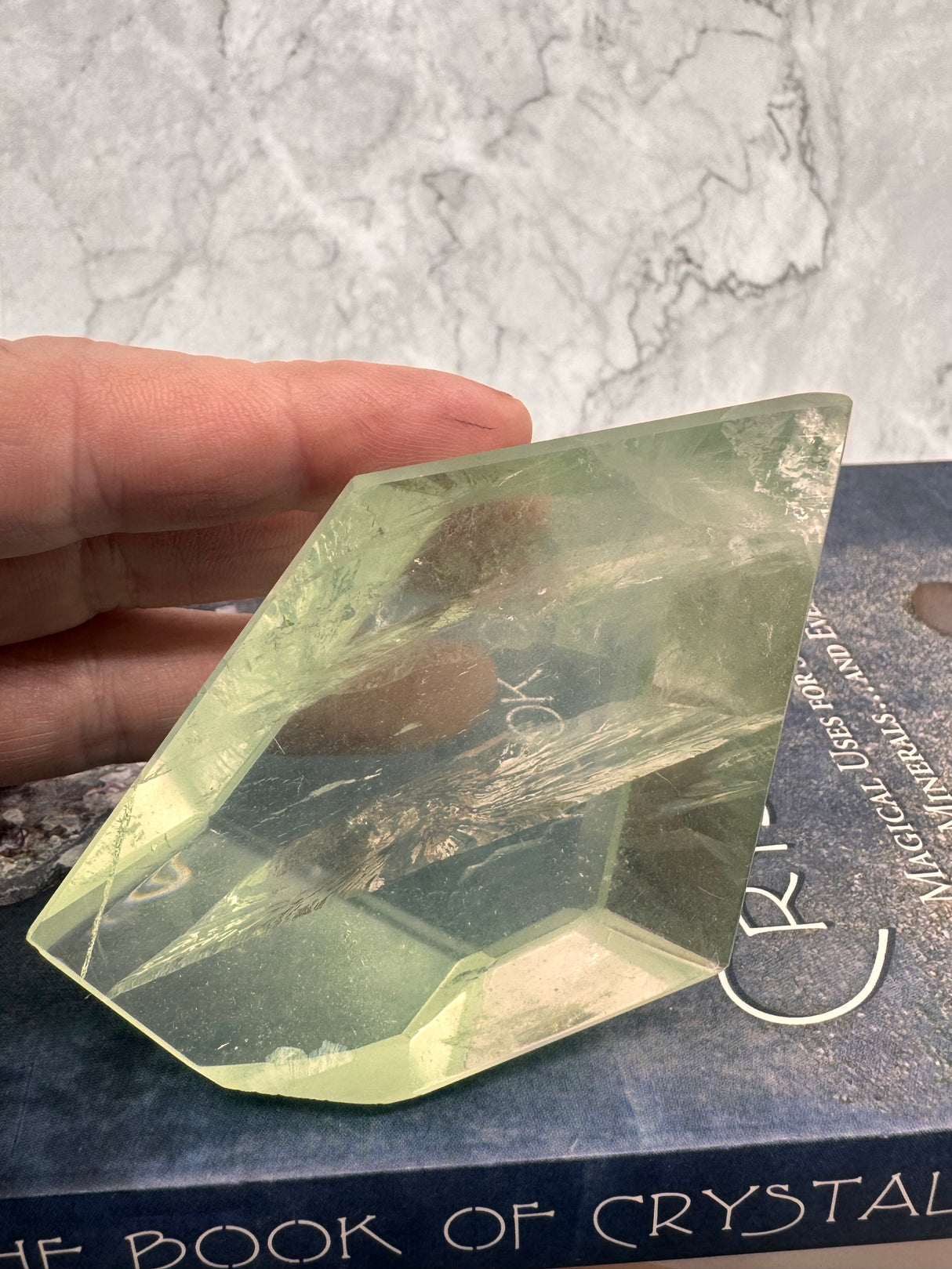 Green Fluorite Freeform 192g – Stone of Renewal, Focus and Heart Clarity