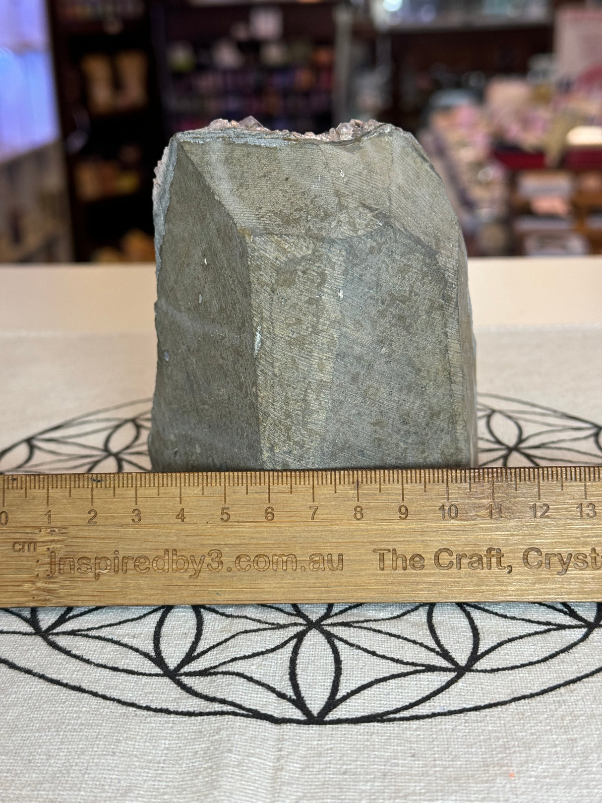 Amethyst Cluster 829g #36 - “I trust my intuition and allow it to guide me each day”