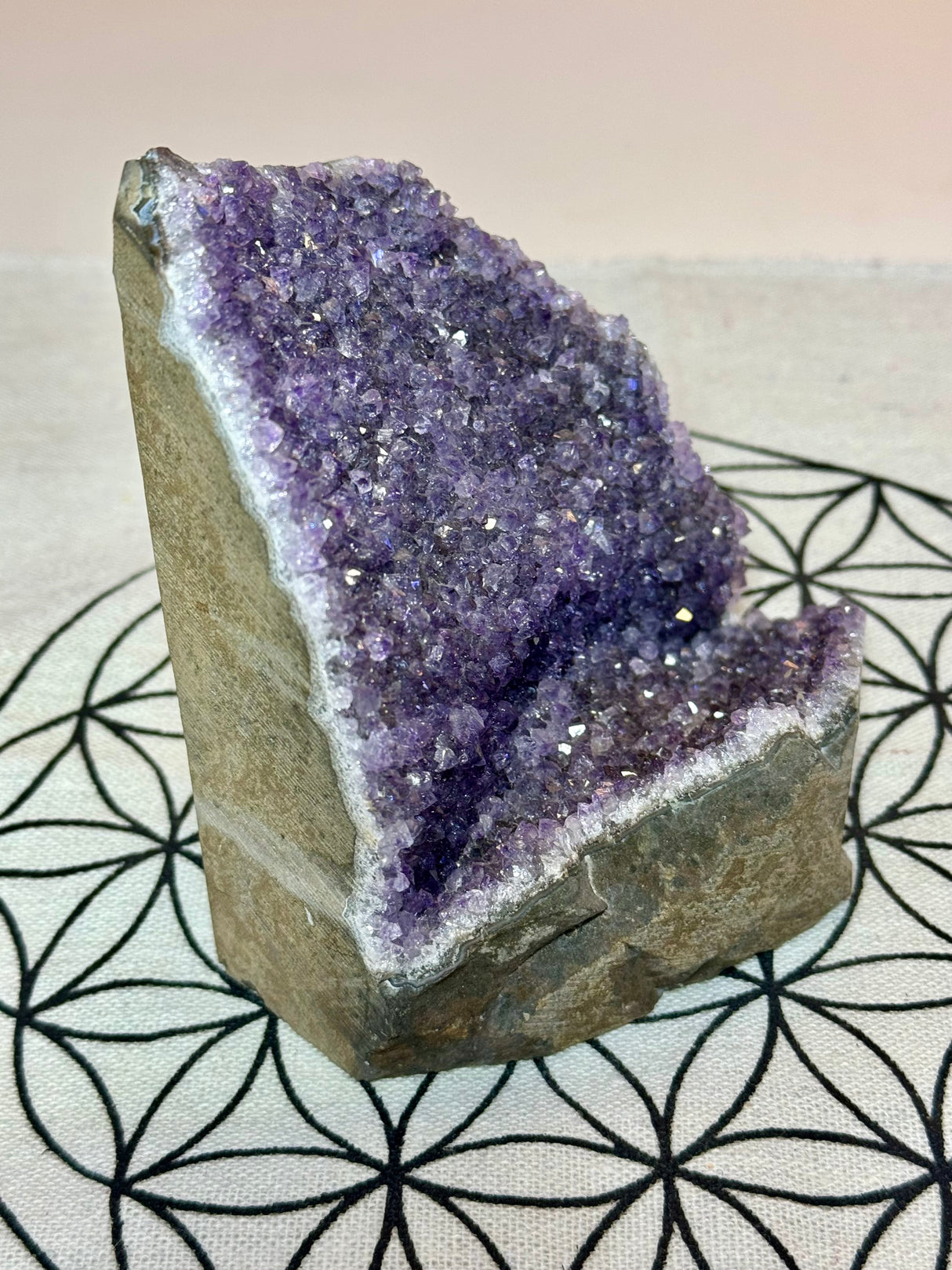 Amethyst Cluster 931g #31 - “I trust my intuition and allow it to guide me each day”
