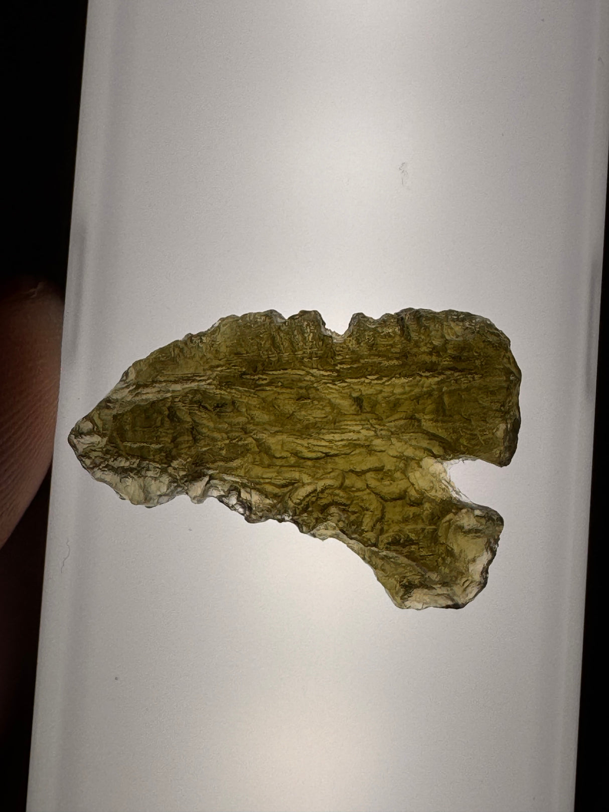 Moldavite Specimen #1 2.88g- Transformation & Protection