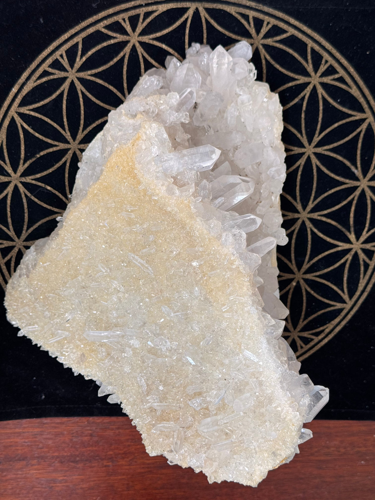 Large Himalayan Quartz Cluster – 5.3kg of Sparkling Crystal Formations