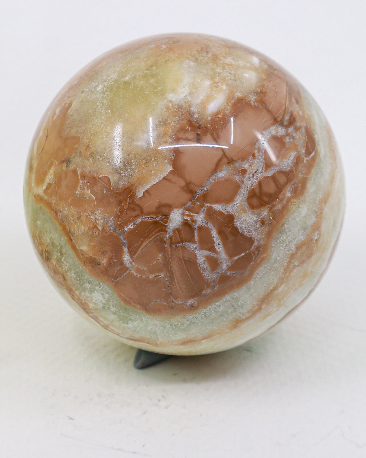 Caribbean Calcite Sphere – Ocean Dreaming | 443g