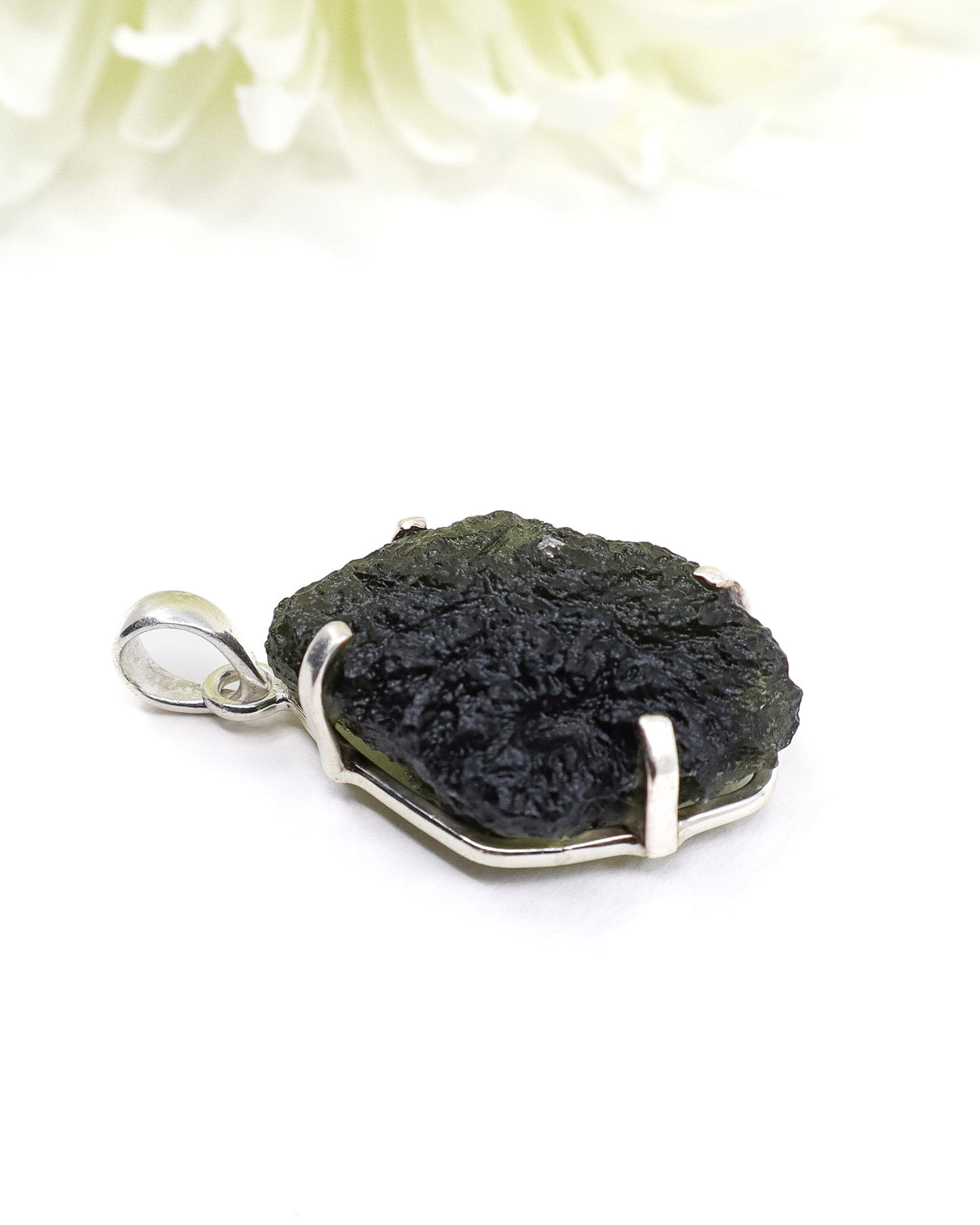 Moldavite Pendant | 7.78g | Spiritual Transformation & Higher Awakening