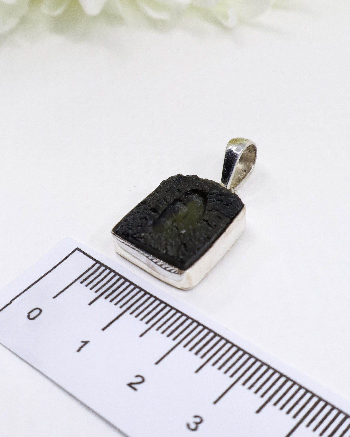 Moldavite Pendant | 3.36g |Divine Guidance & Spiritual Awakening