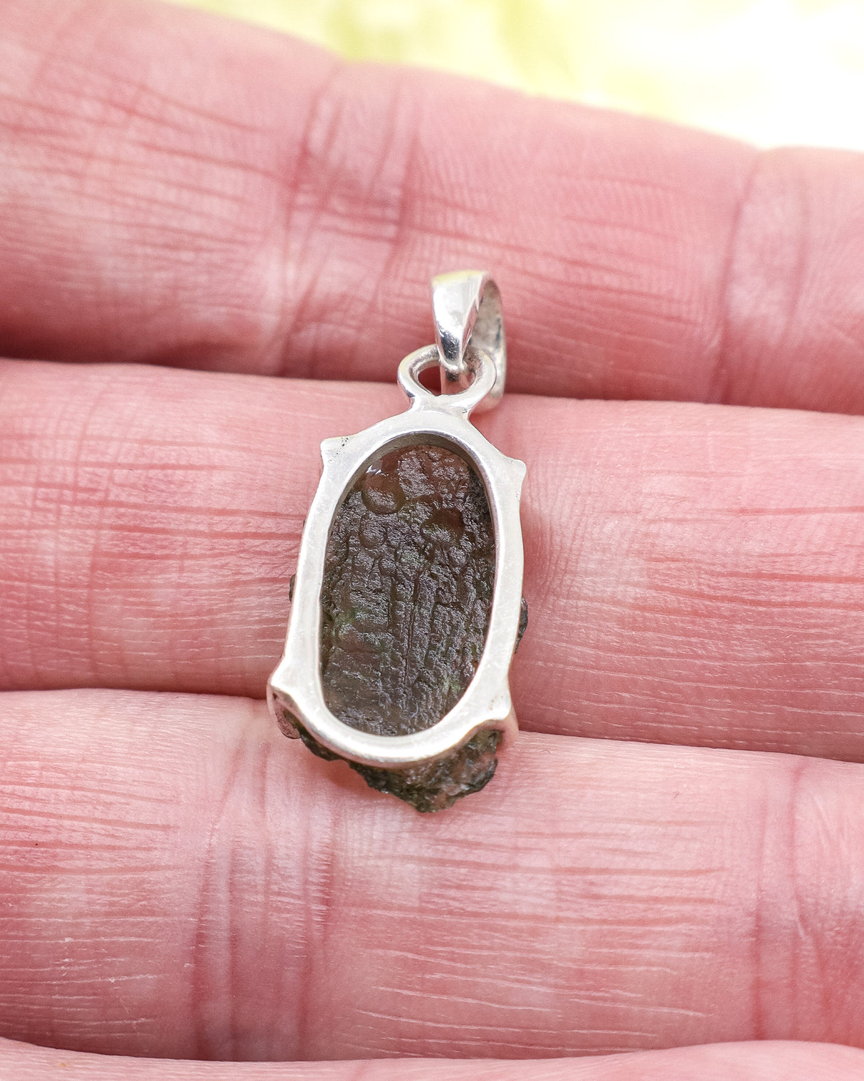 Moldavite Pendant | 2.28g | Spiritual Growth & Soul Transformation
