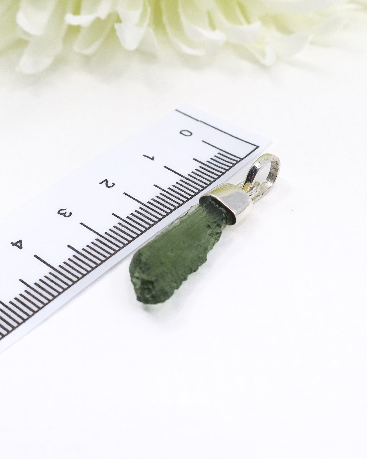 Moldavite Pendant | 2.10g | Cosmic Transformation & Higher Consciousness
